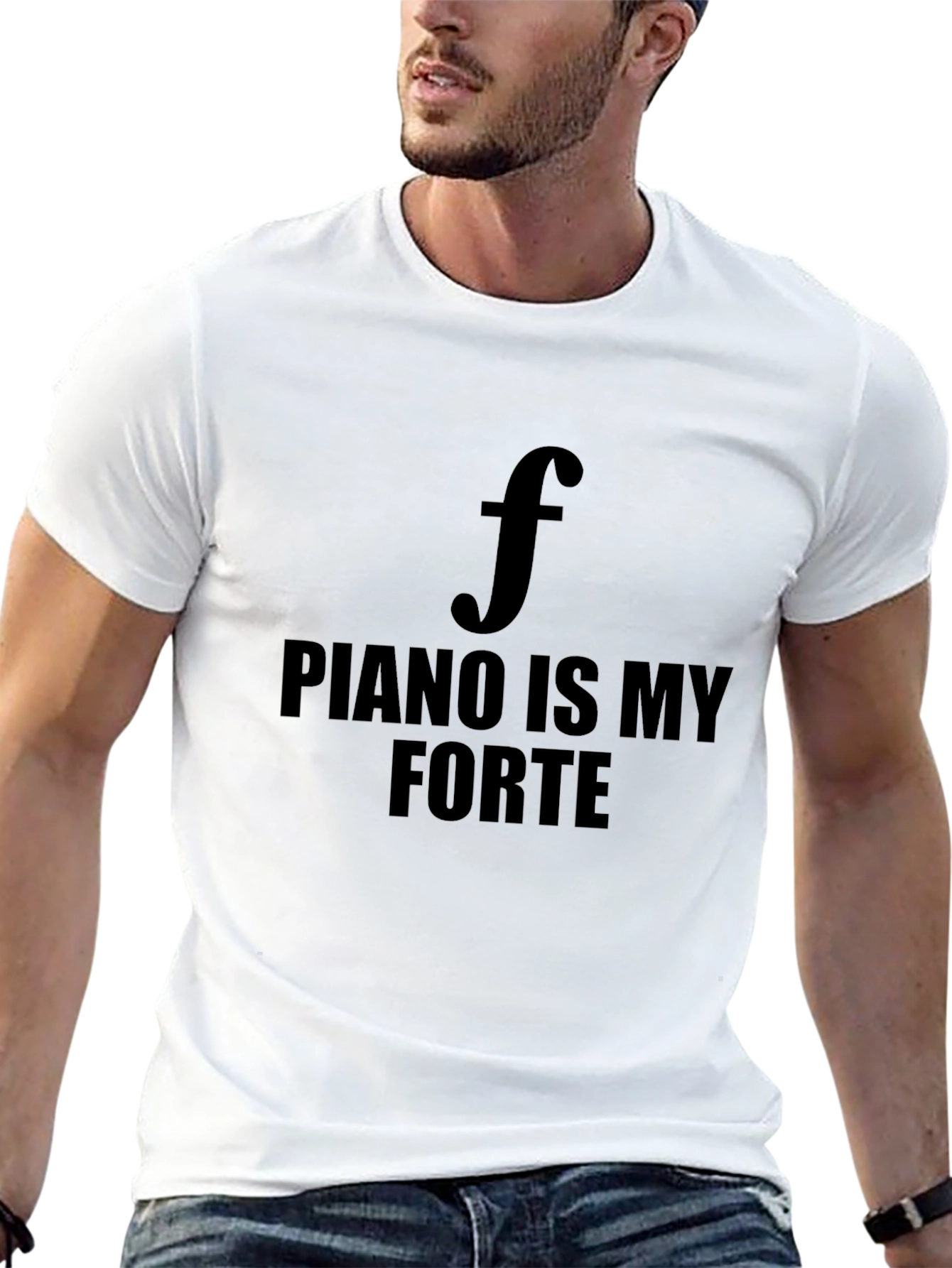 Piano Forte T-Shirt - Music Lover Tee