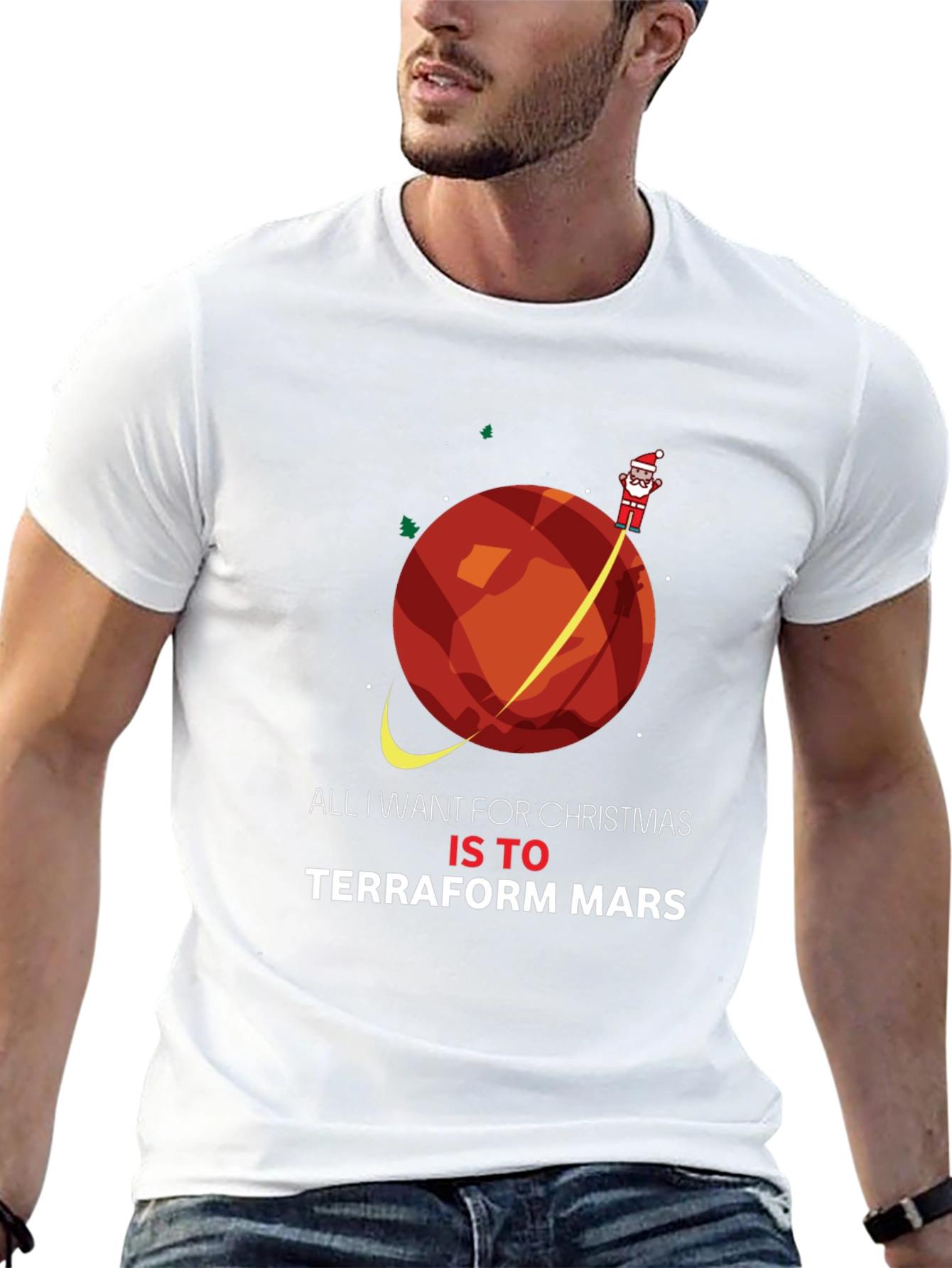 Terraform Mars Christmas T-Shirt