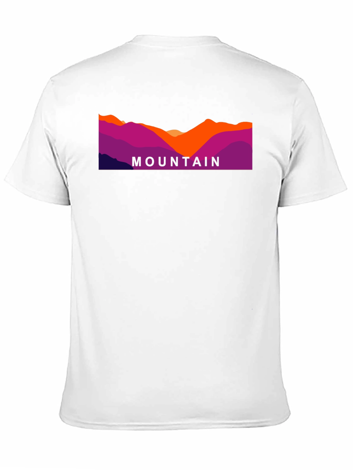 Mountain Graphic Black T-Shirt
