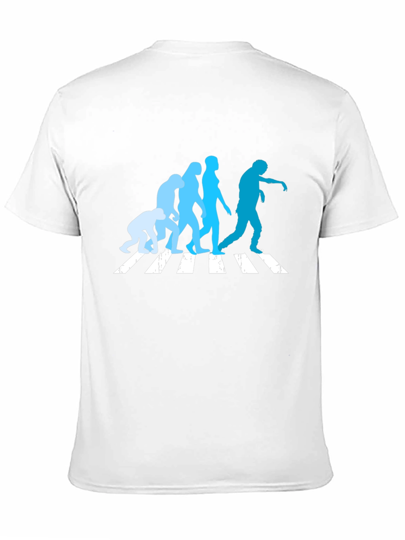 Evolution Zombie Crossing Graphic T-Shirt