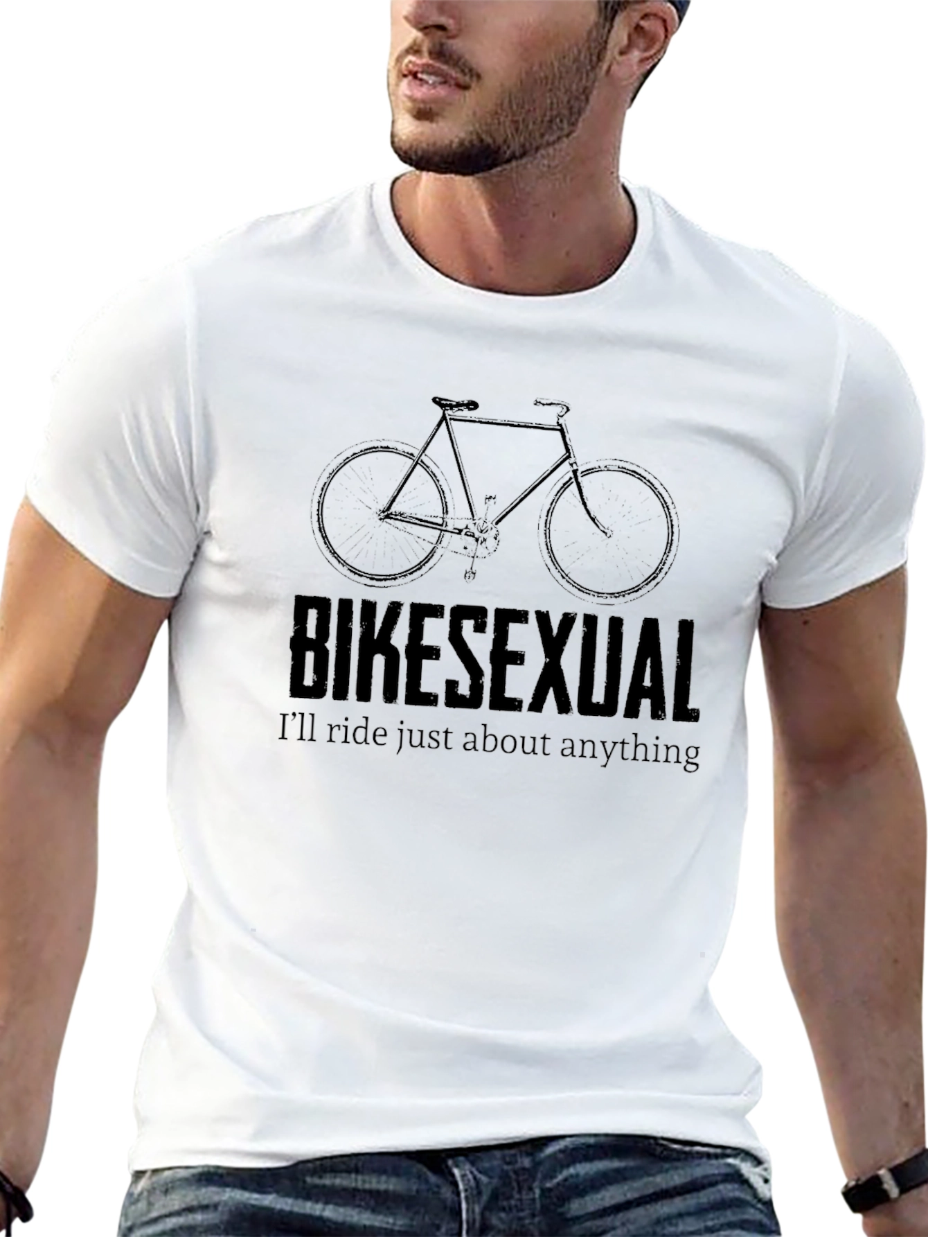 Bikesexual Graphic Tee - Ill Ride Anything