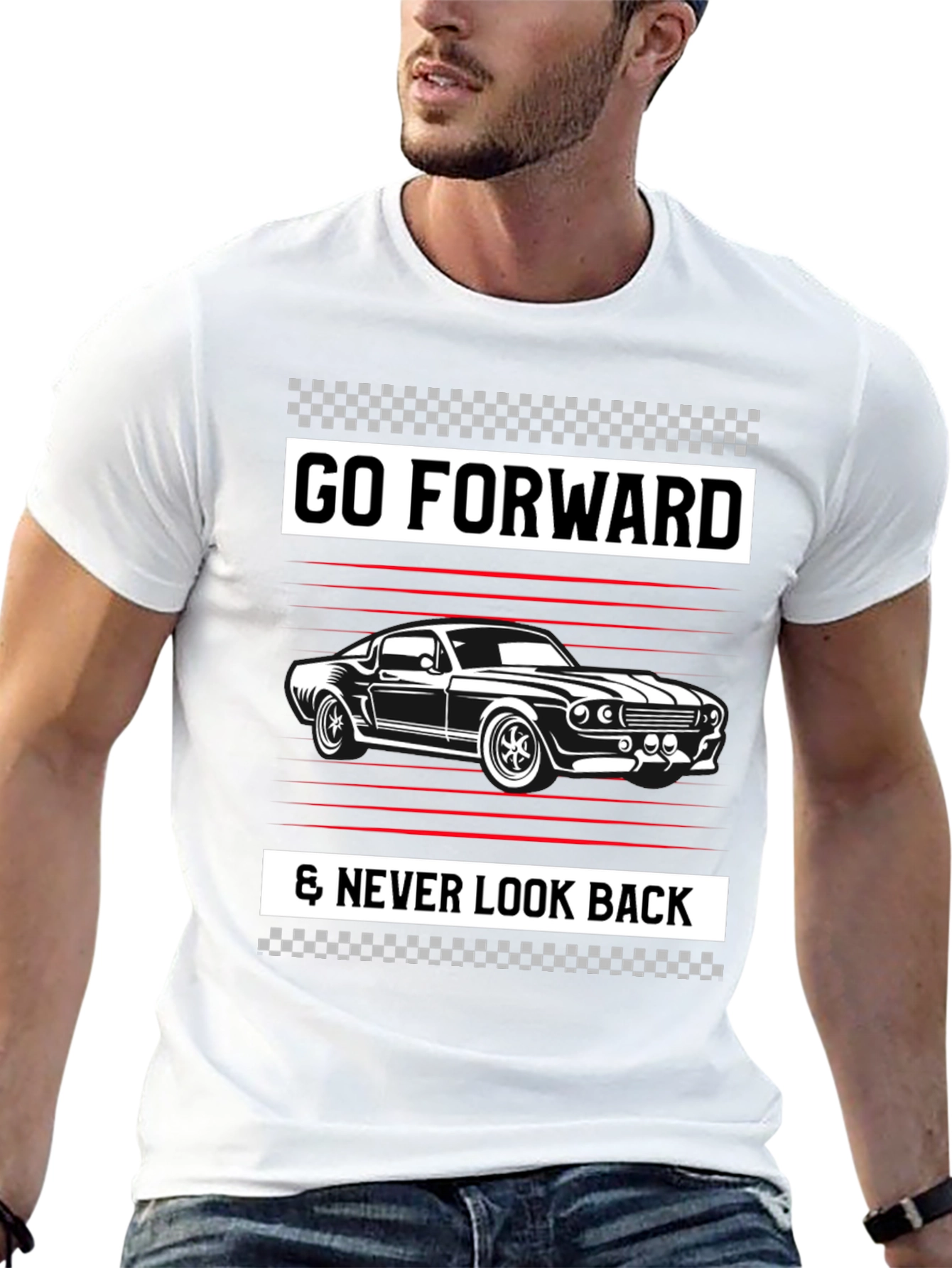 Go Forward Classic Car T-Shirt
