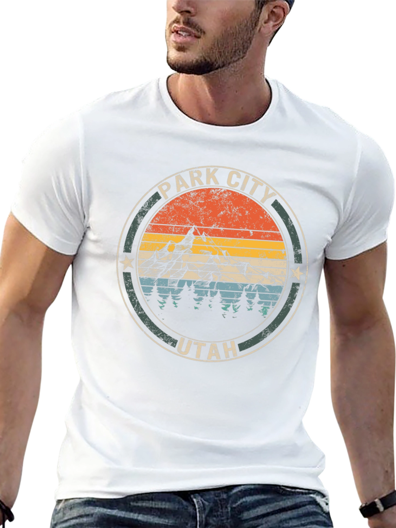 Park City Utah Retro Graphic T-Shirt