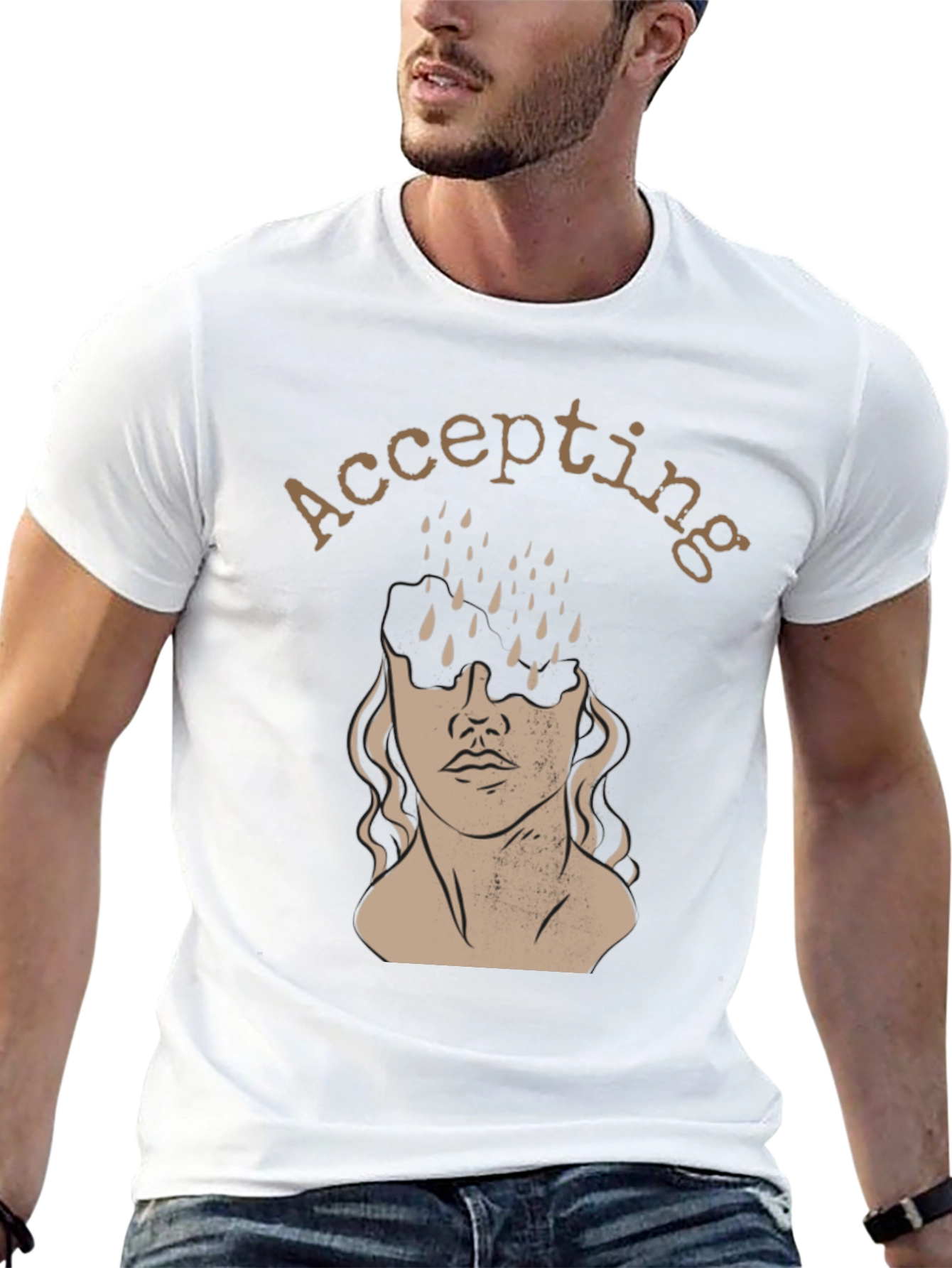 Accepting Graphic Tee - Unisex Soft Cotton T-Shirt