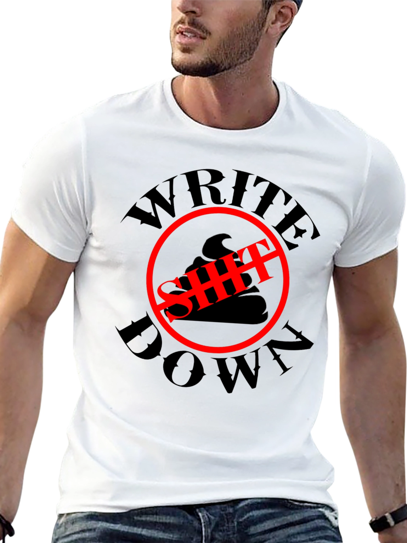 Write Down T-Shirt - Funny Graphic Tee