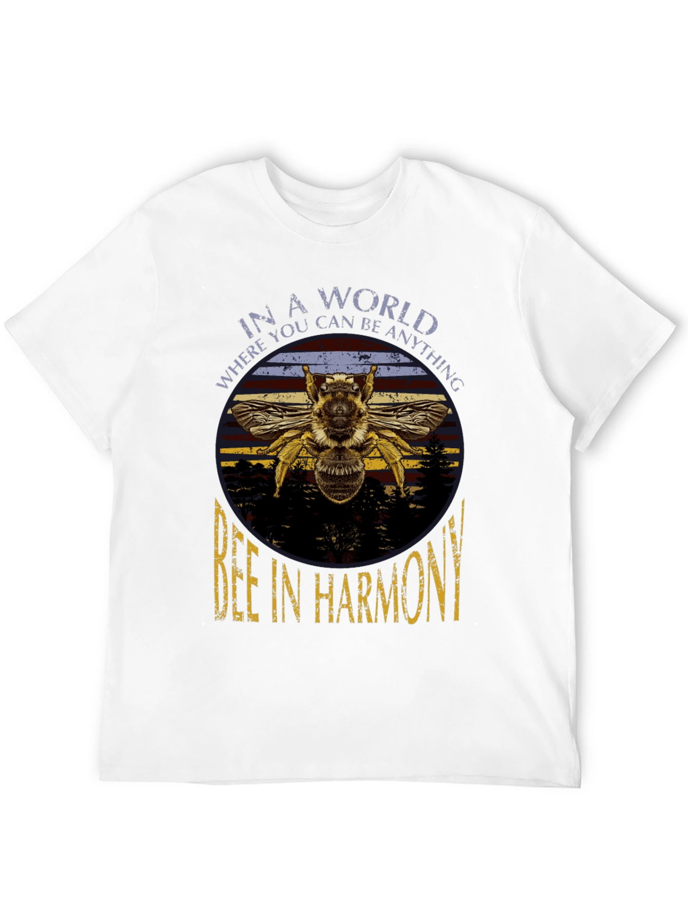 Bee in Harmony Graphic T-Shirt