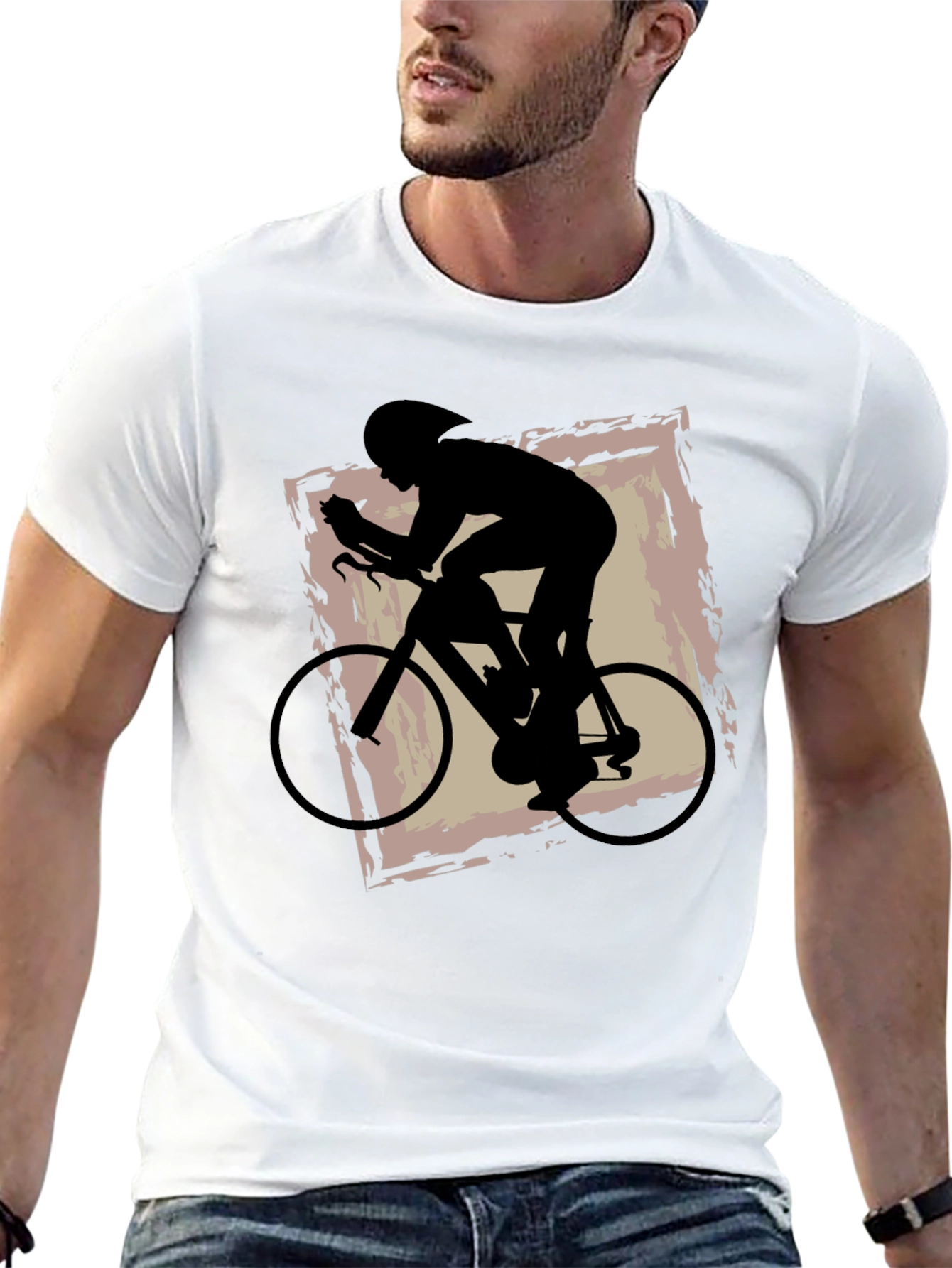 Cycling Silhouette Graphic Tee