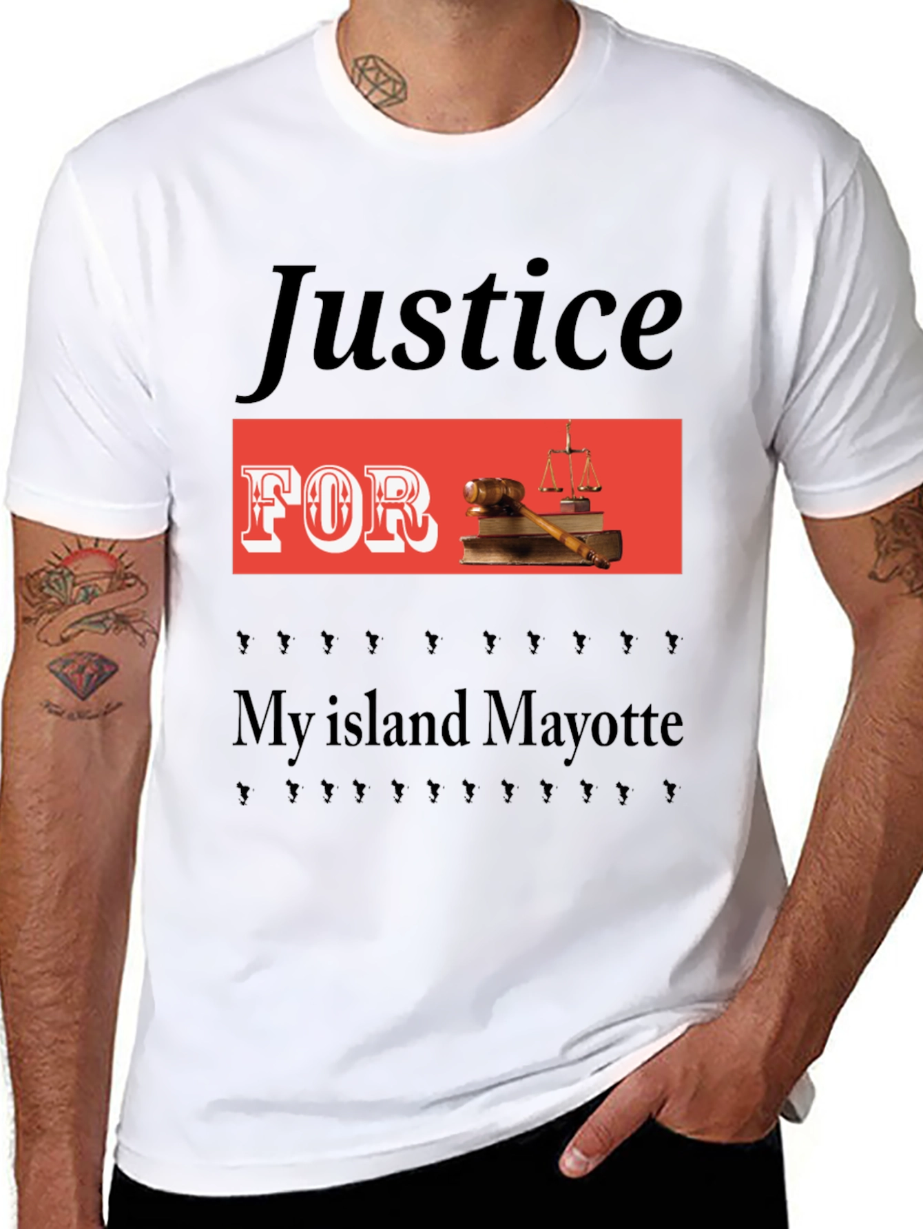 Justice For Mayotte T-Shirt