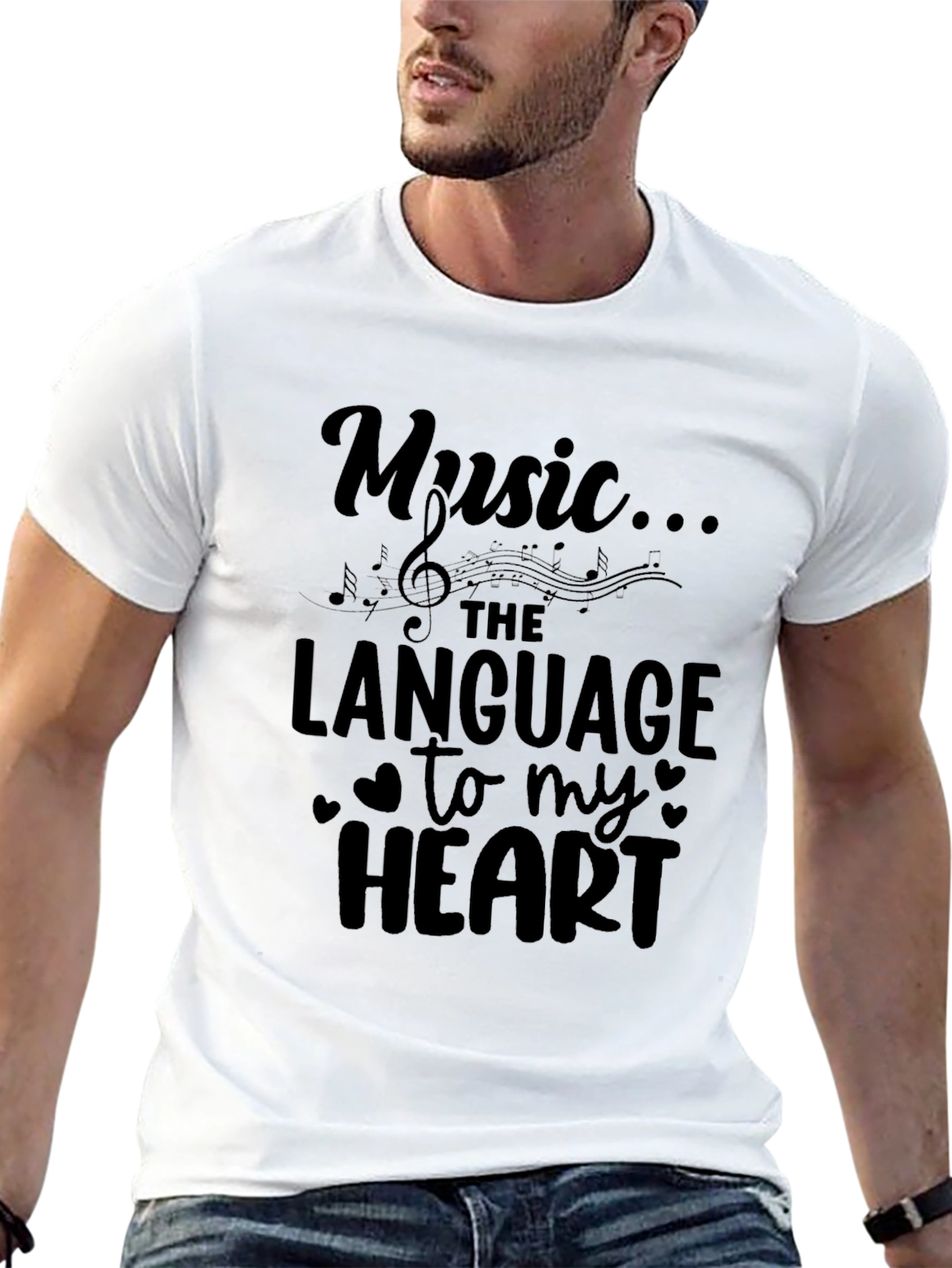 Music is the Language of My Heart T-Shirt