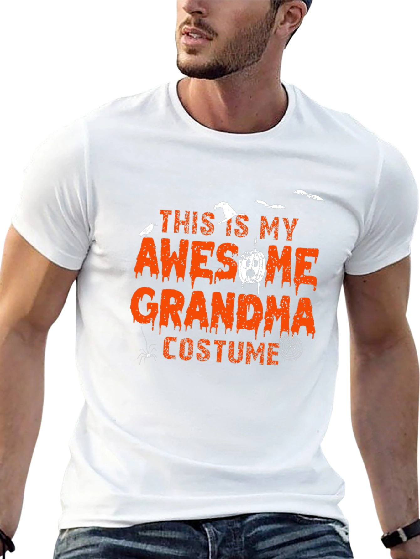 Awesome Grandma Halloween Costume T-Shirt