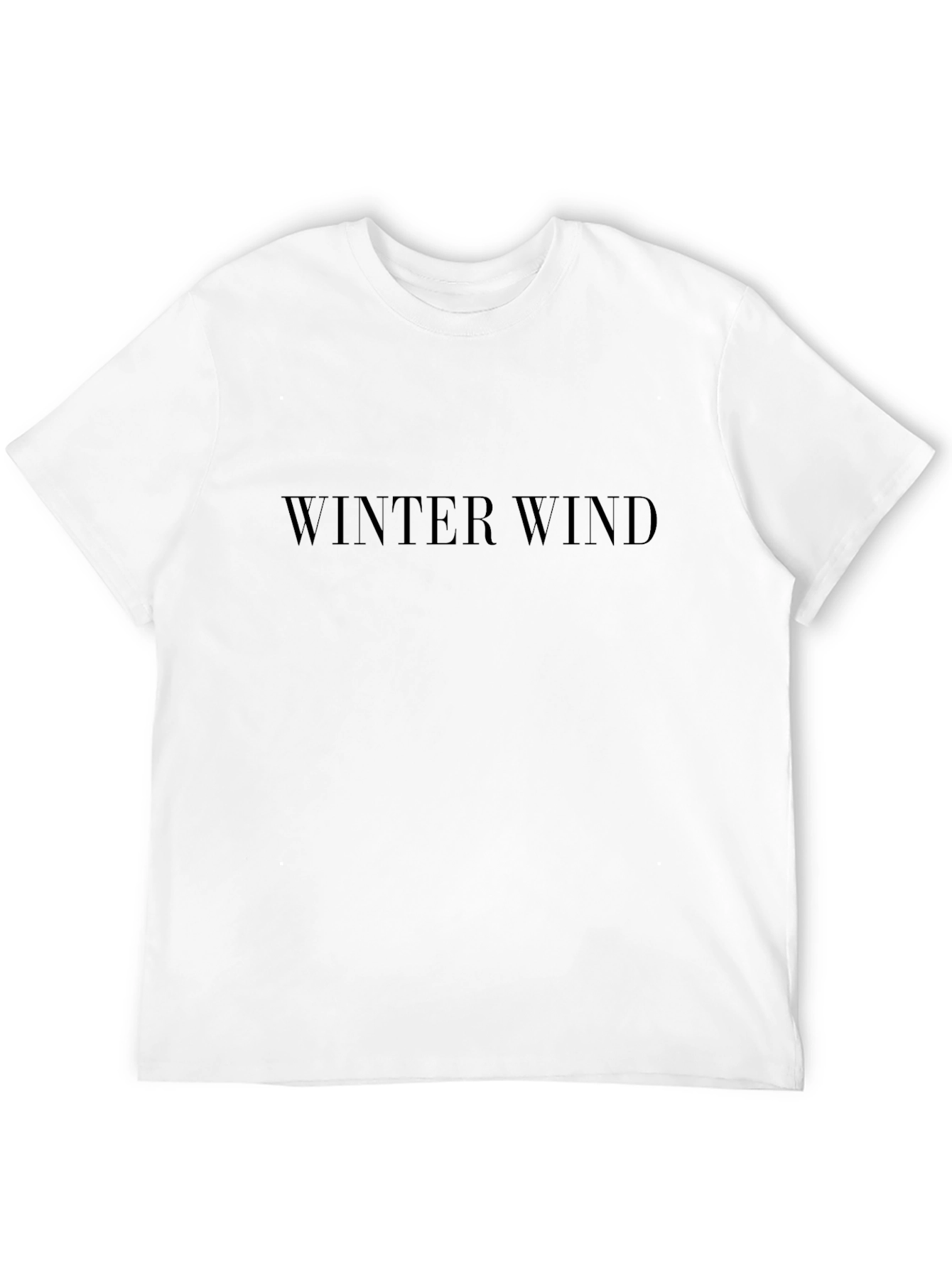 Winter Wind Black T-Shirt Game of Thrones Inspired