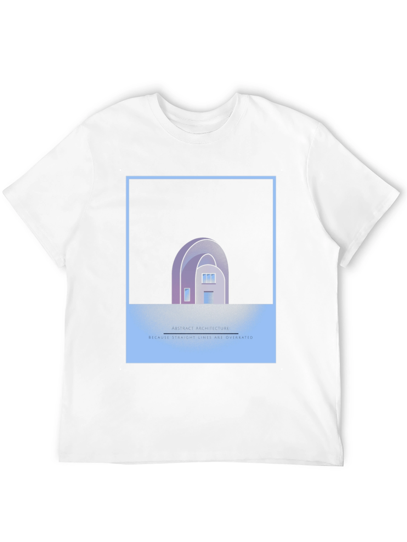 Abstract House Graphic Tee - Unique Style