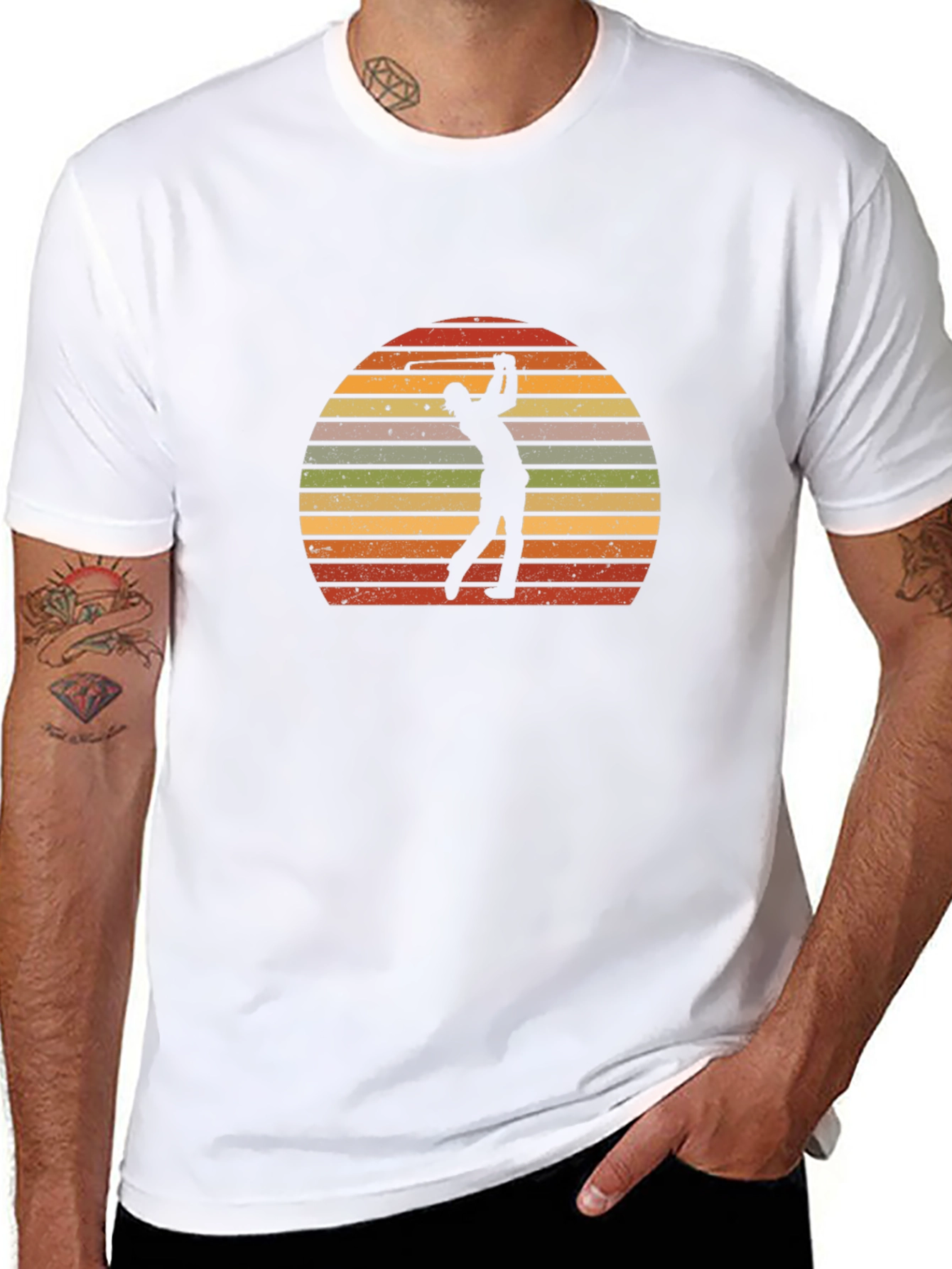Retro Golfer T-Shirt