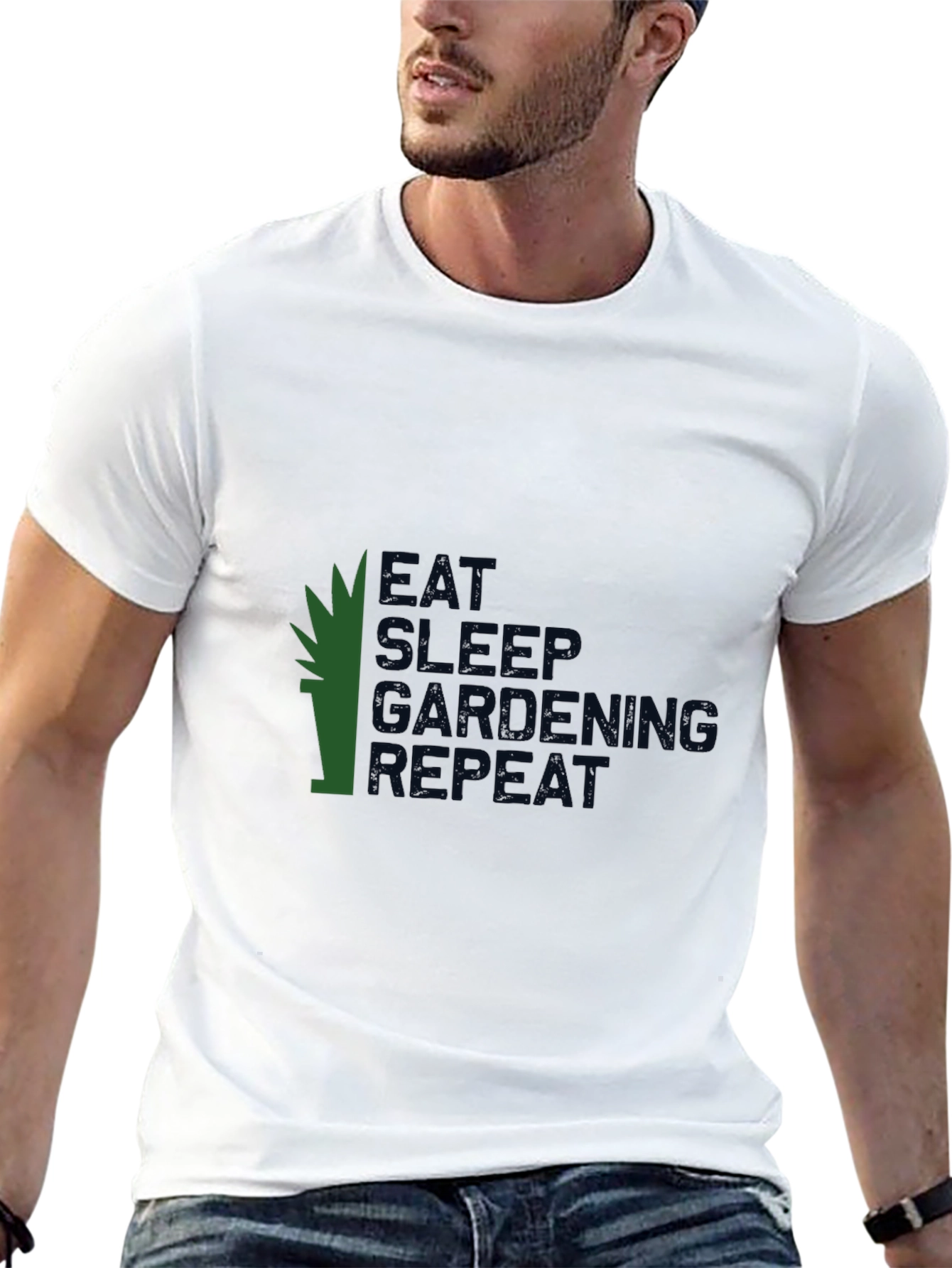 Eat Sleep Gardening Repeat T-Shirt