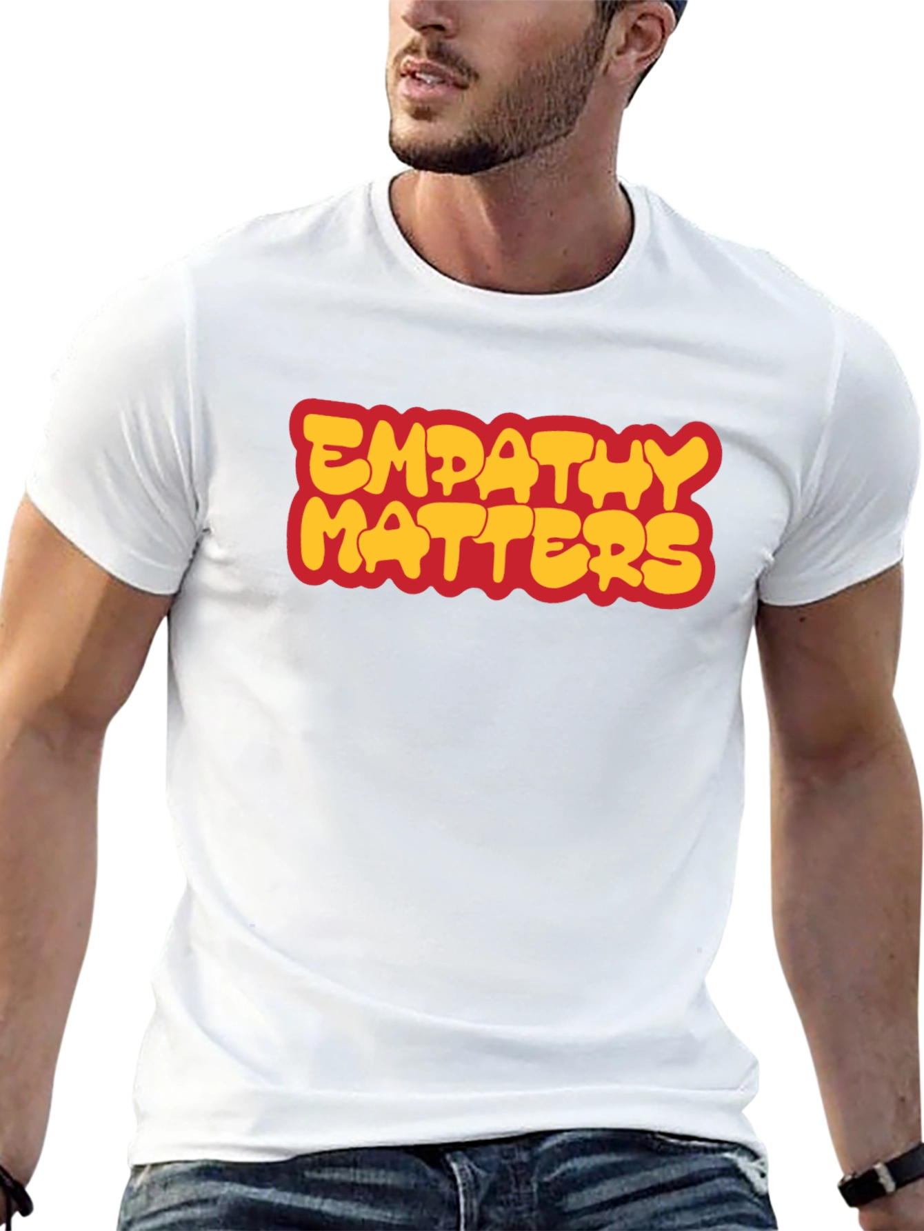 Empathy Matters Graphic Tee - Black