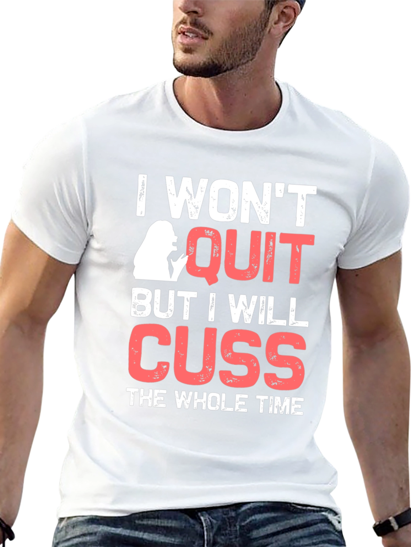 Funny Sarcastic I Wont Quit Graphic Tee
