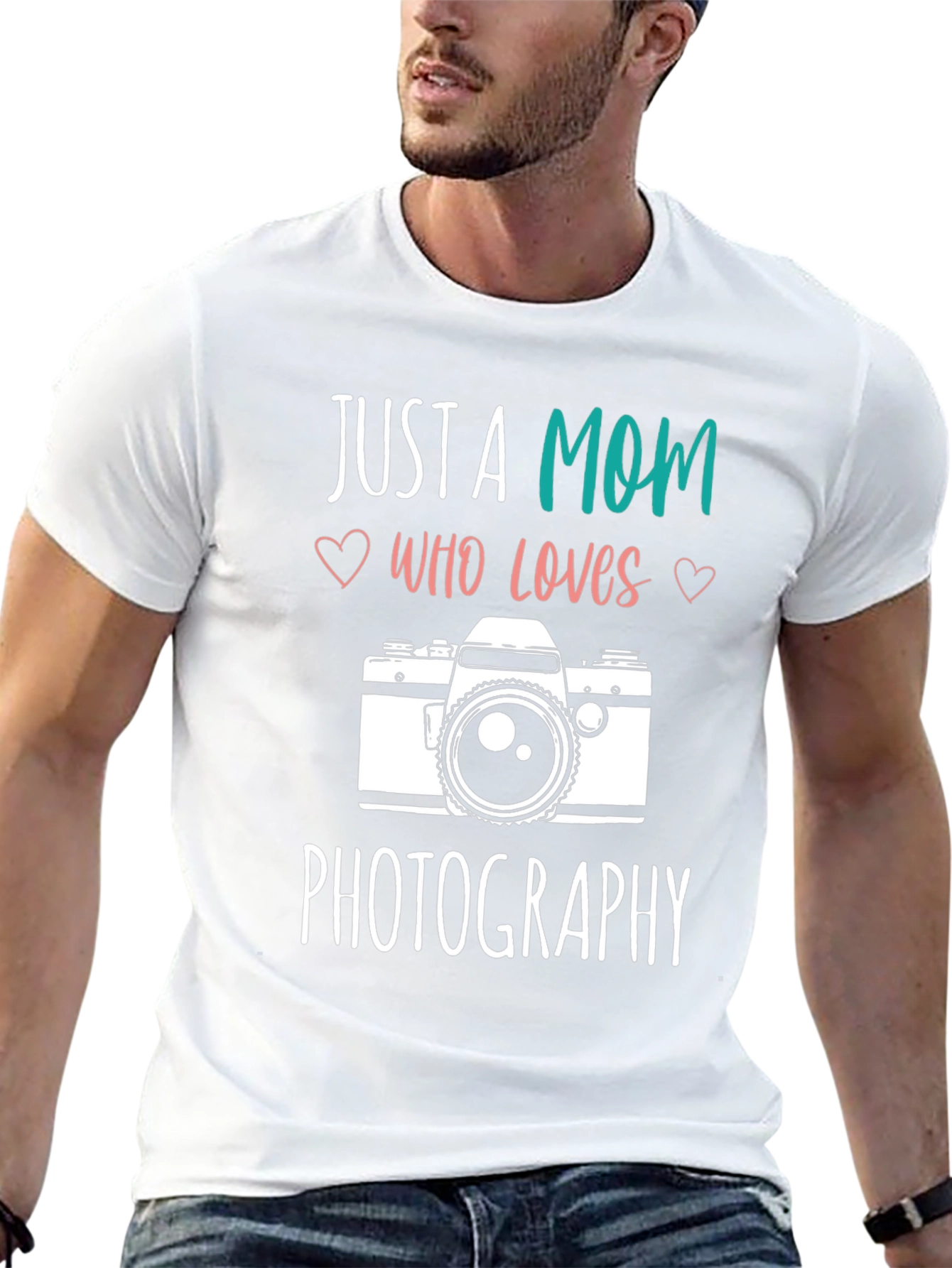 Mom Photography Lover T-Shirt - Camera Design