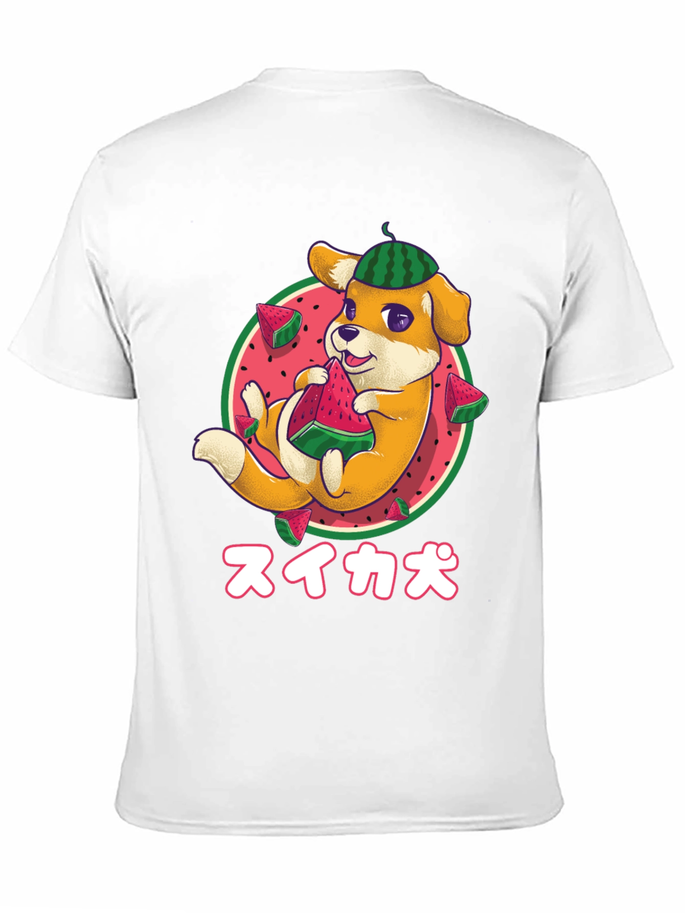 Watermelon Dog Graphic Tee