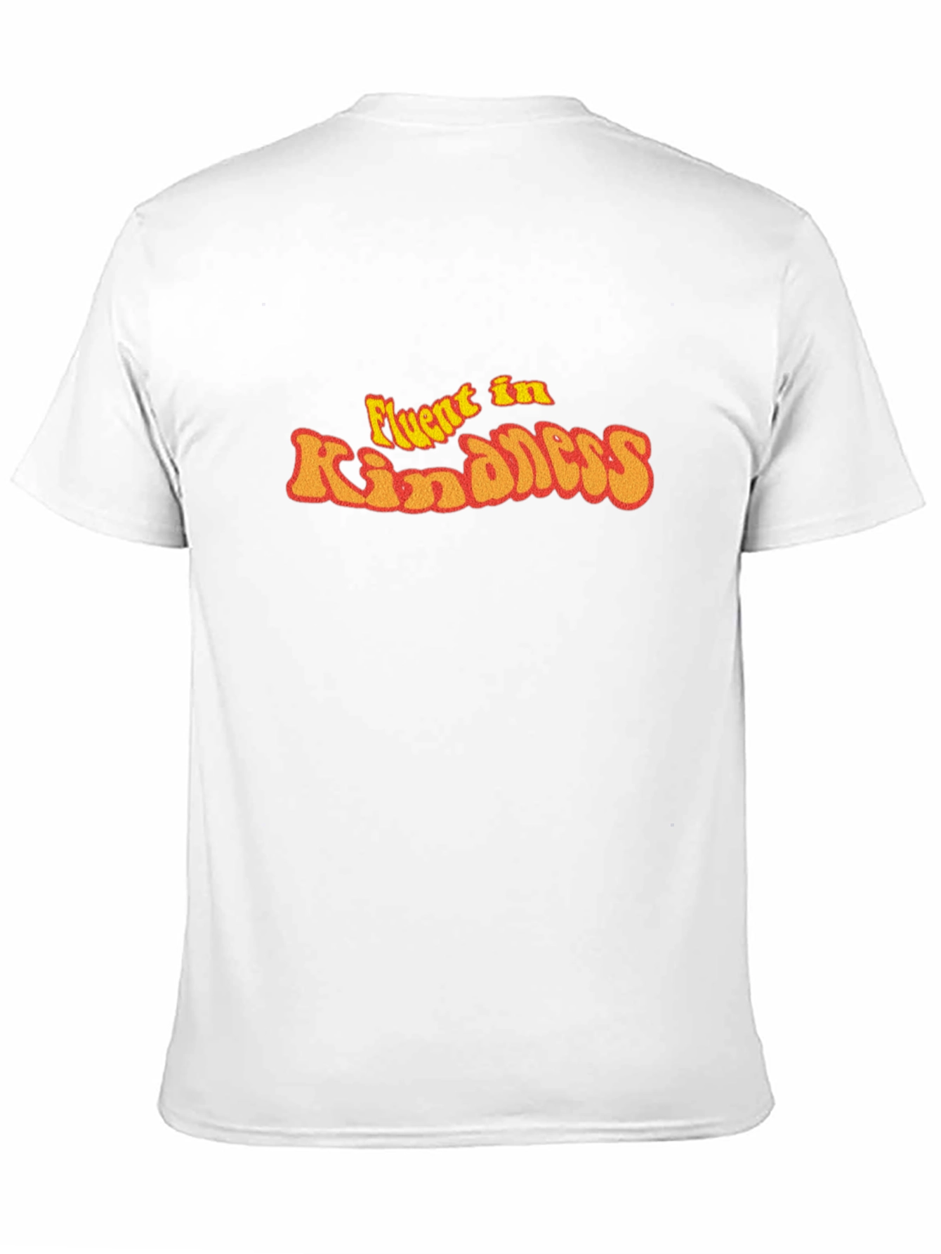 Fluent in Kindness Graphic T-Shirt - Positive Message Tee