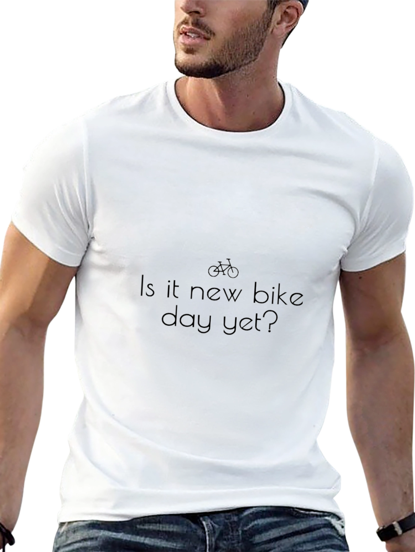New Bike Day T-Shirt - Cyclist Tee