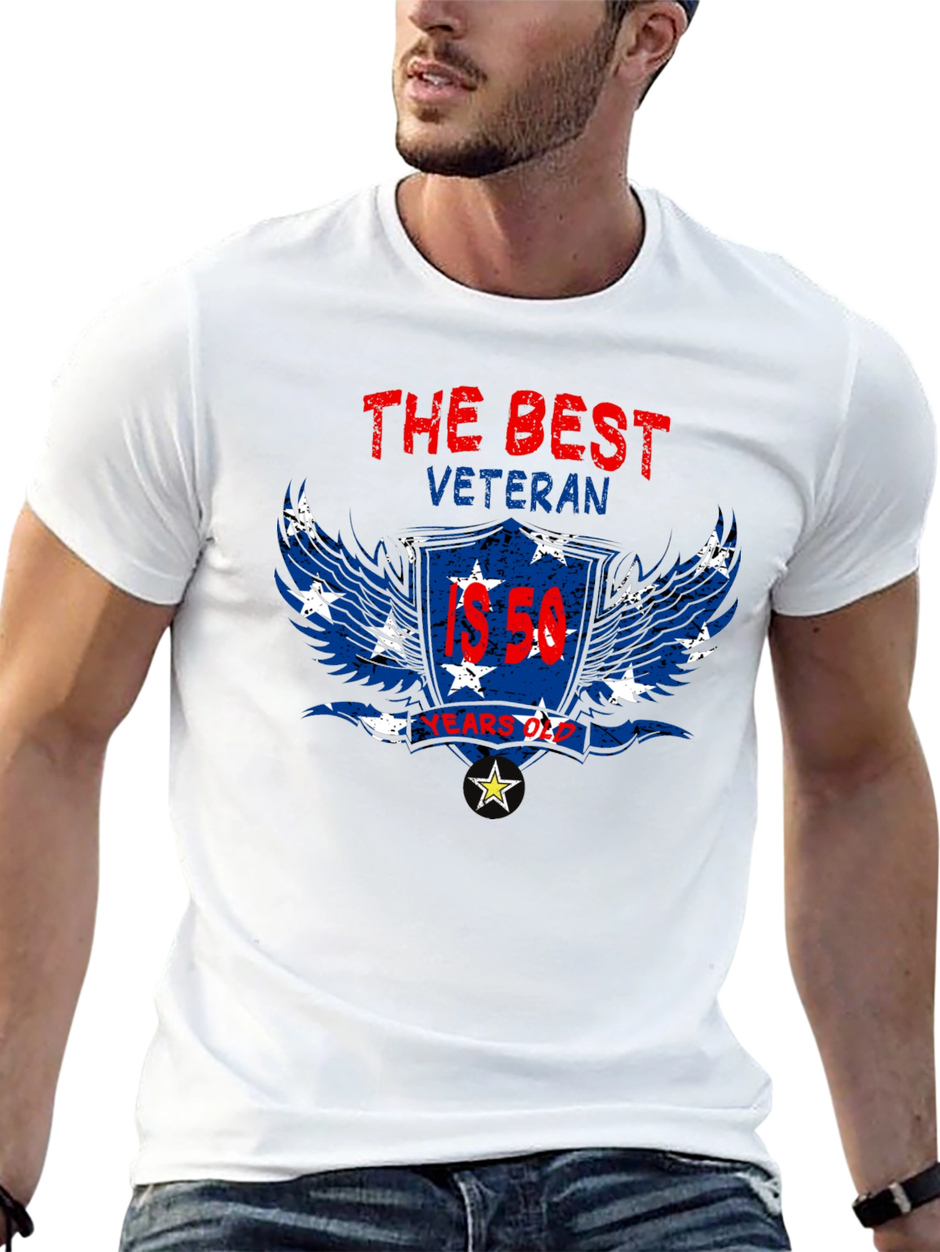 The Best Veteran is 50 T-Shirt