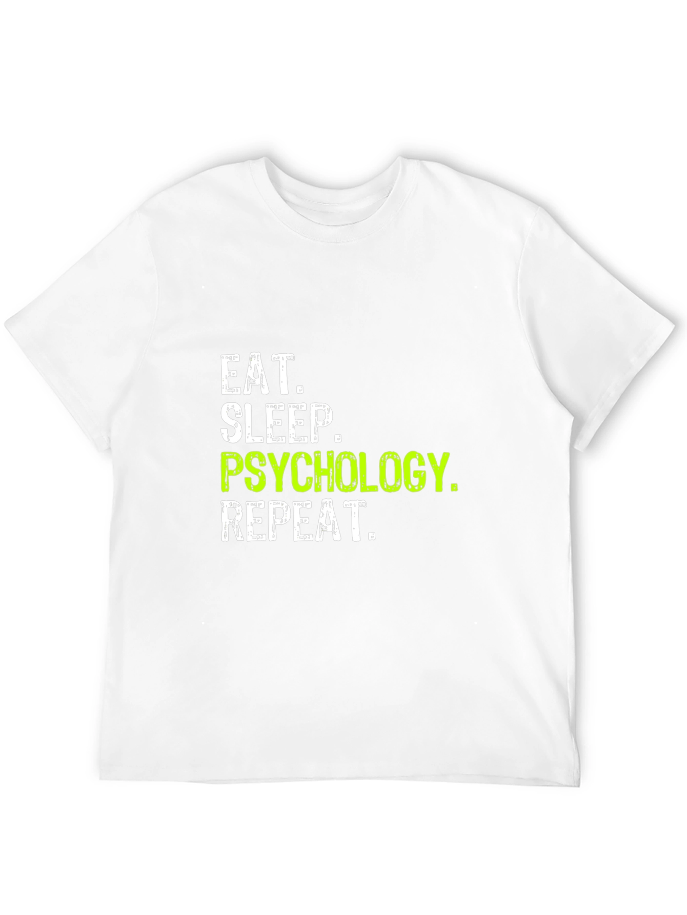 Eat Sleep Psychology Repeat Black T-Shirt