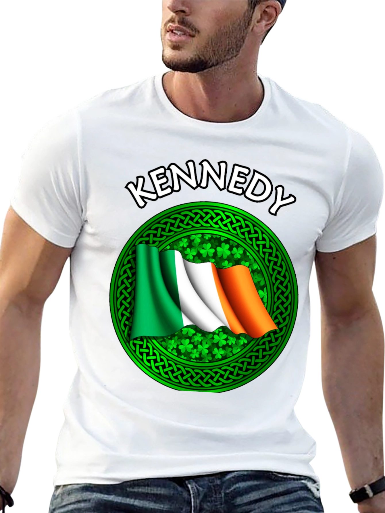 Kennedy Irish Pride T-Shirt - St. Patricks Day Tee