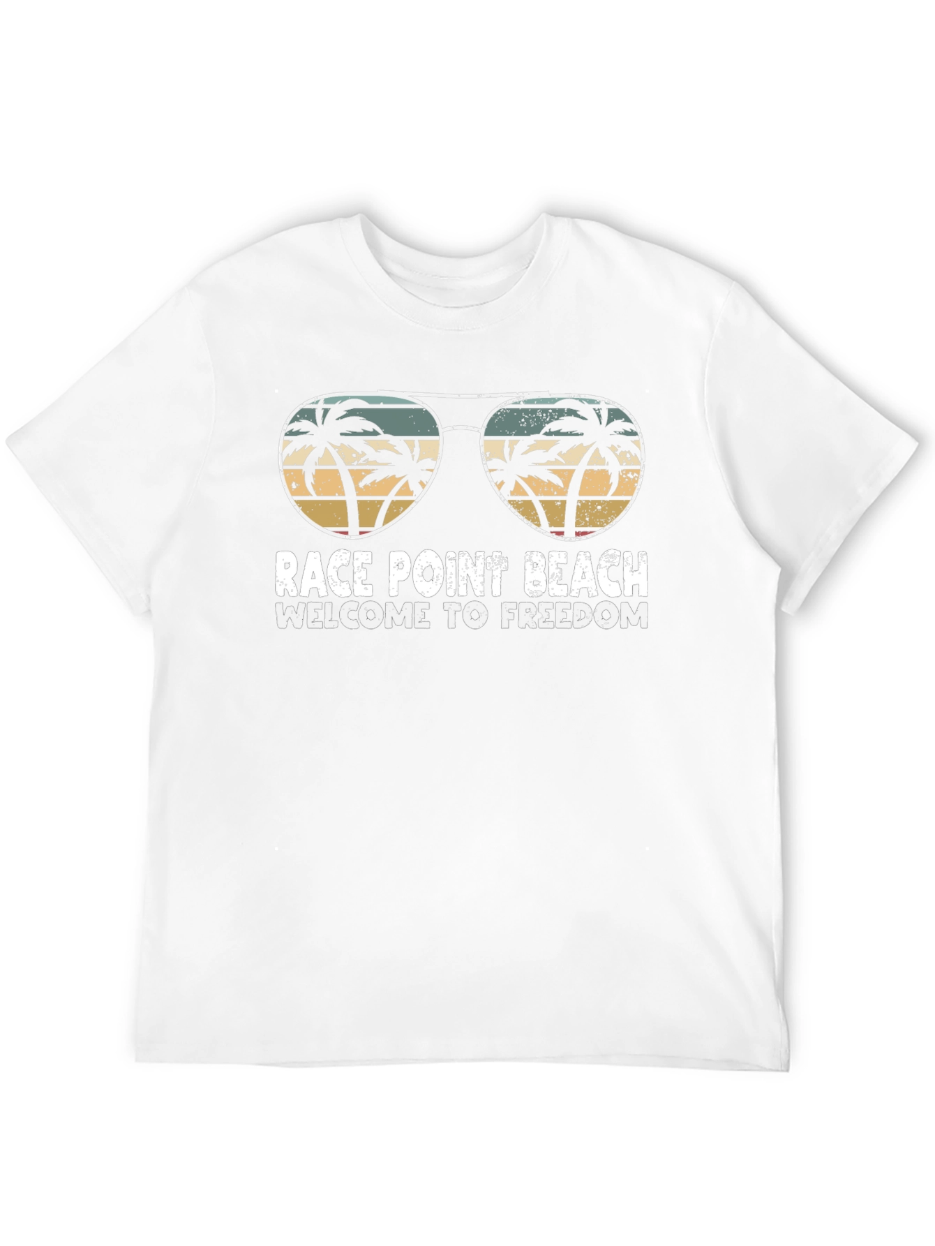 Race Point Beach T-Shirt: Welcome to Freedom