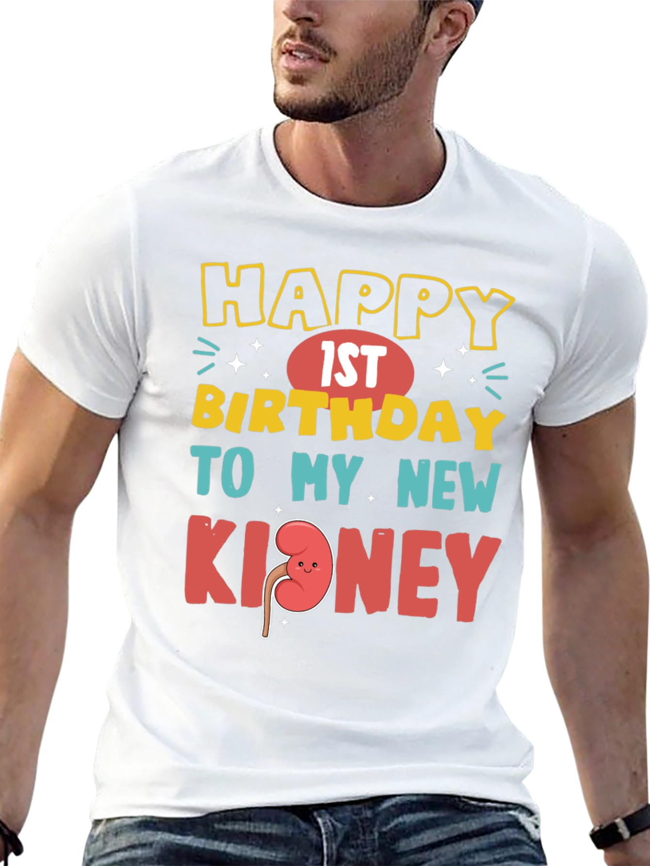 Funny 1st Birthday New Kidney T-Shirt