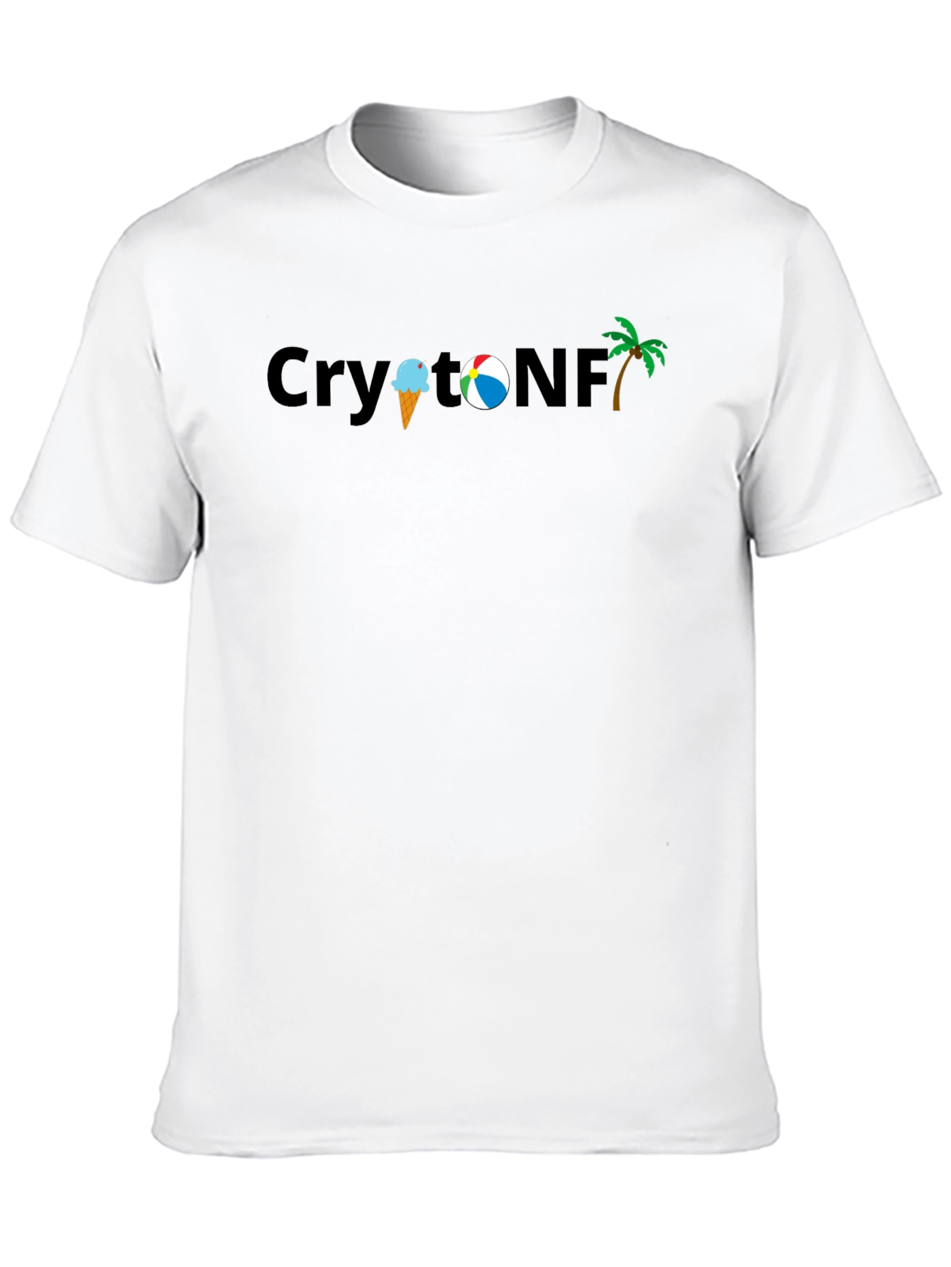 Crypto NFT Summer Black T-Shirt