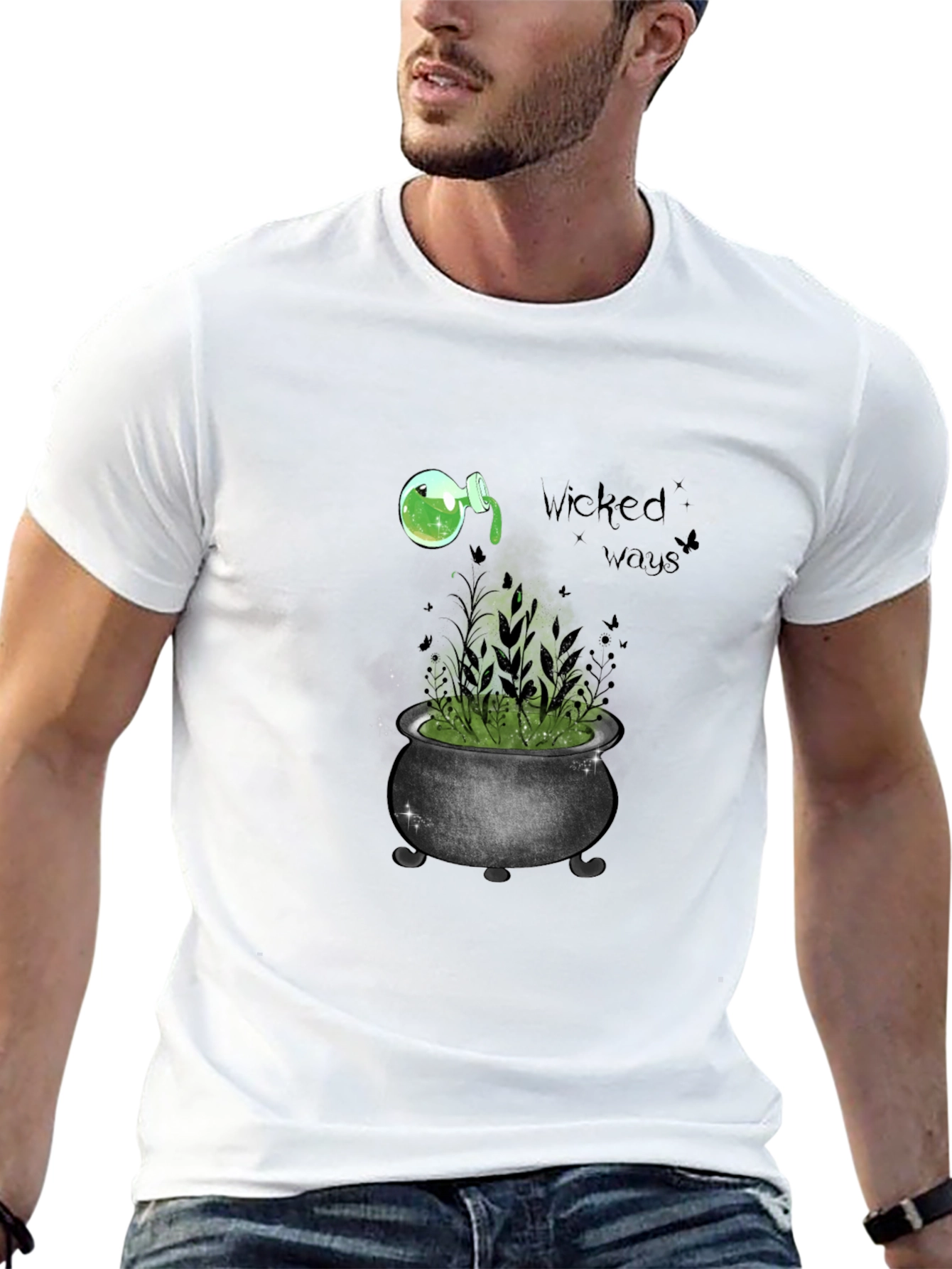 Wicked Ways Cauldron Graphic Tee