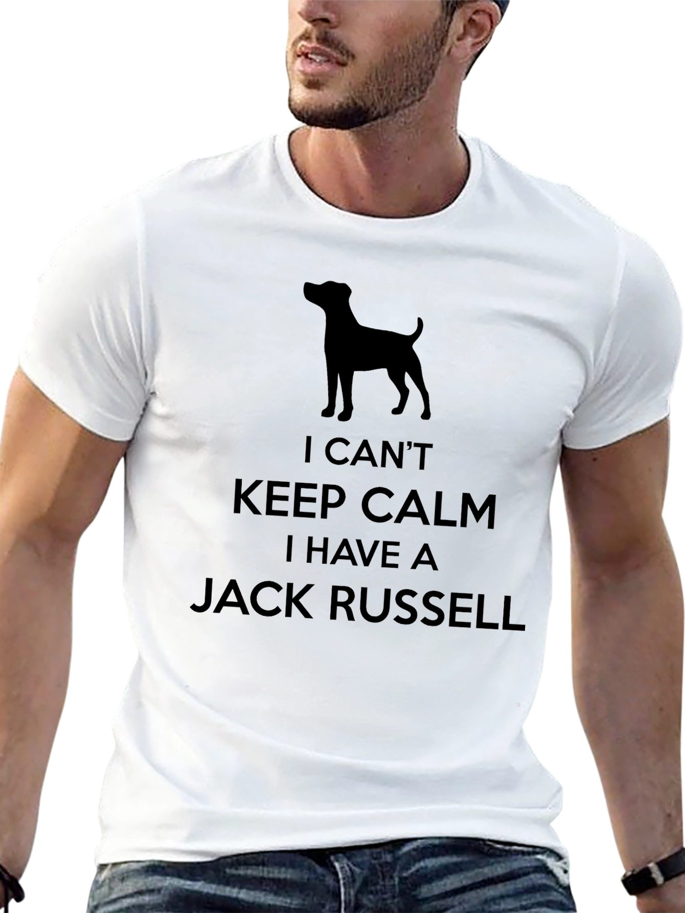 I Cant Keep Calm Jack Russell T-Shirt