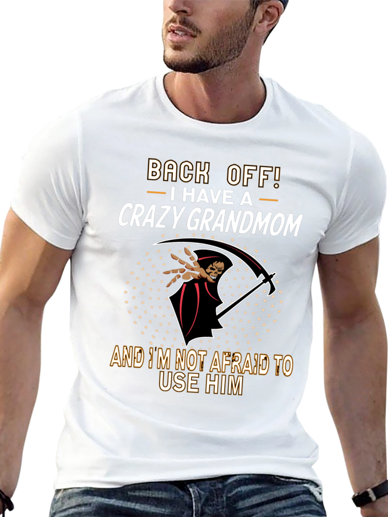 Crazy Grandmom T-Shirt - Back Off Tee