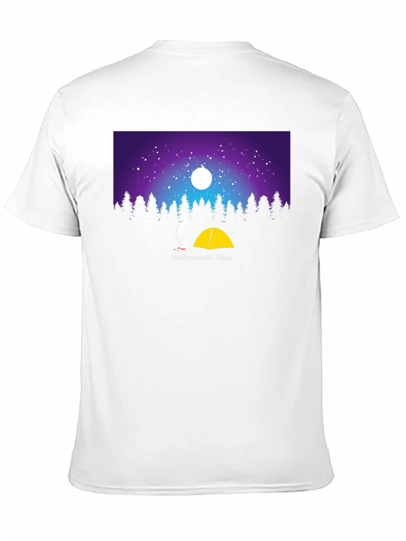 Retirement Plan Camping Graphic T-Shirt
