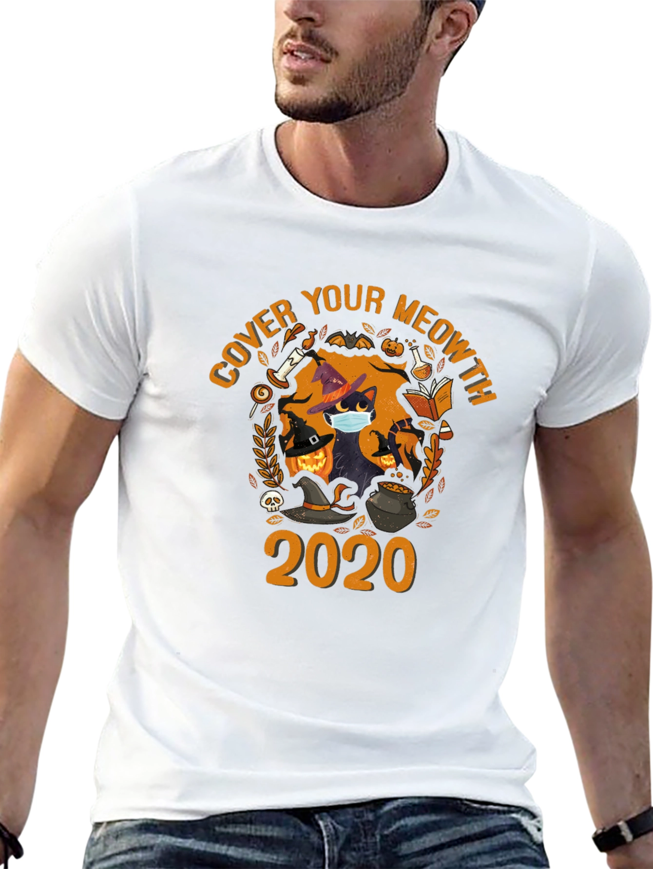 Cover Your Meowth Halloween T-Shirt