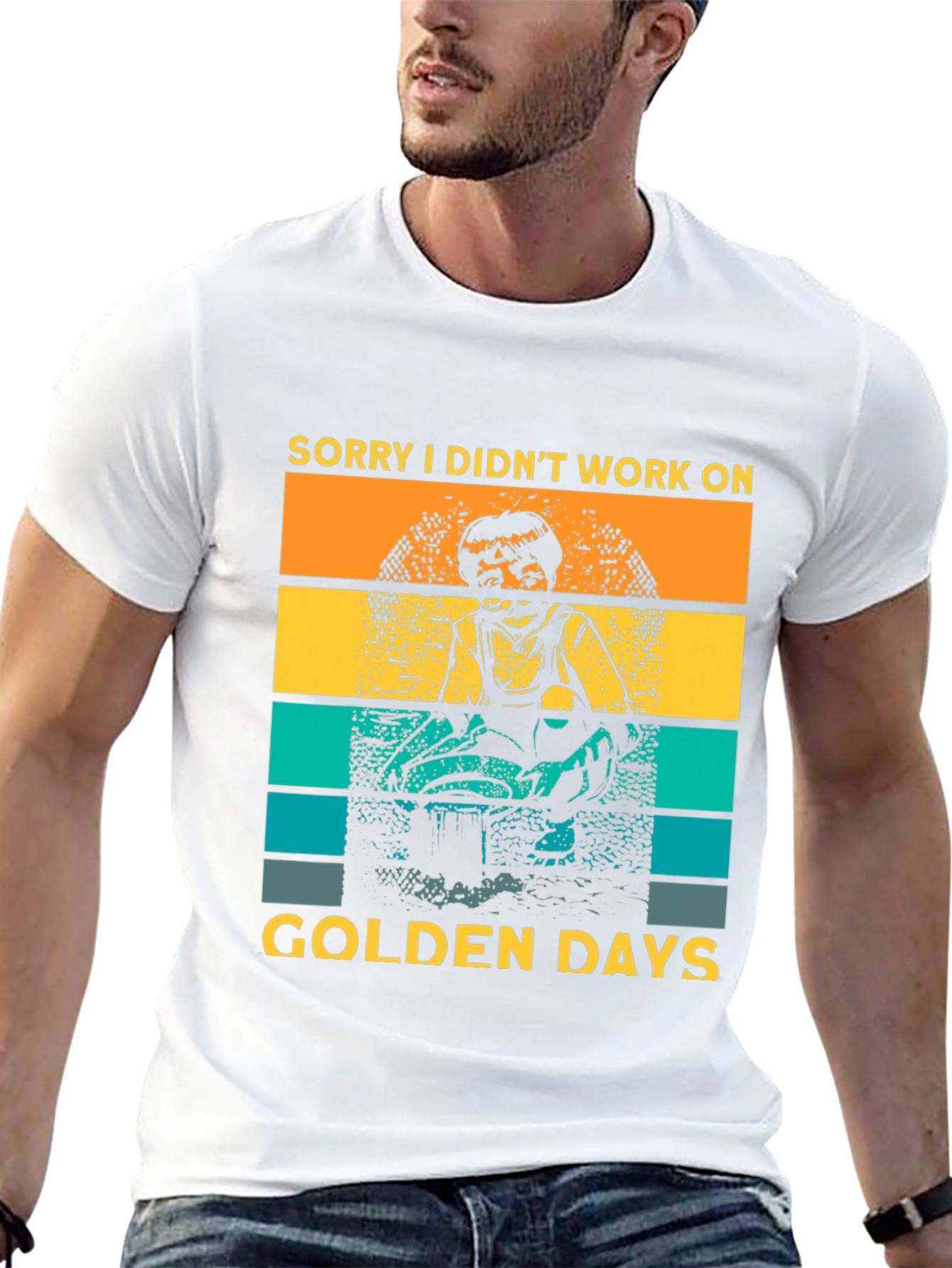 Golden Days Graphic Tee - Retro Style T-Shirt