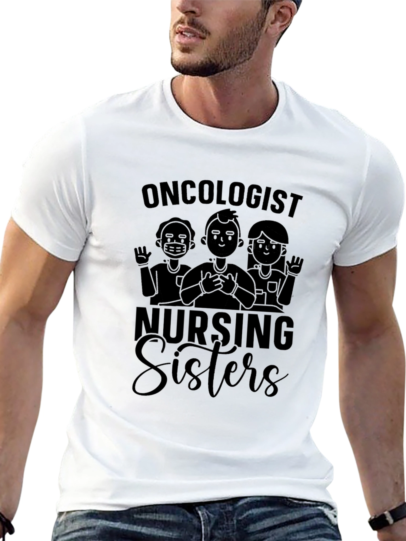 Oncologist Nursing Sisters Graphic Tee