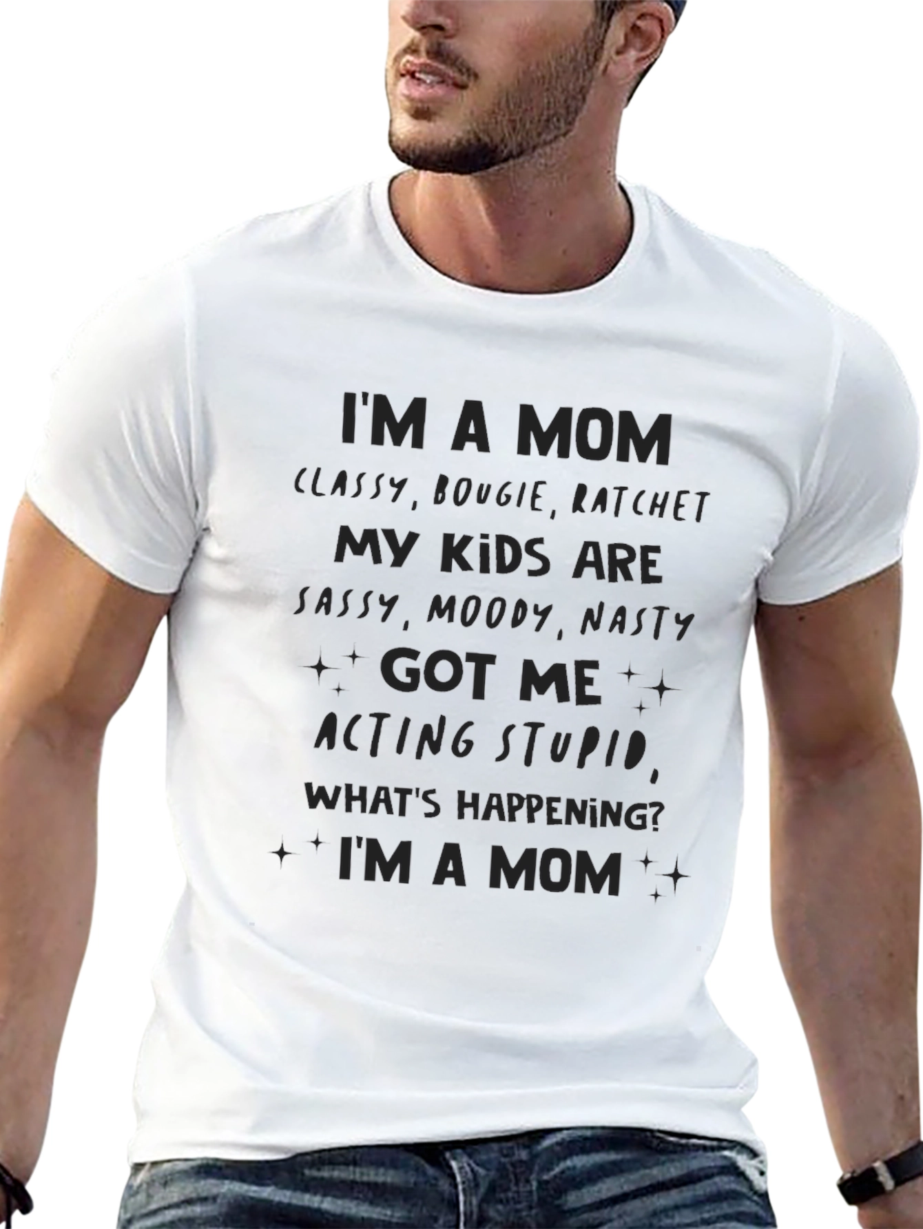 Im a Mom Graphic T-Shirt