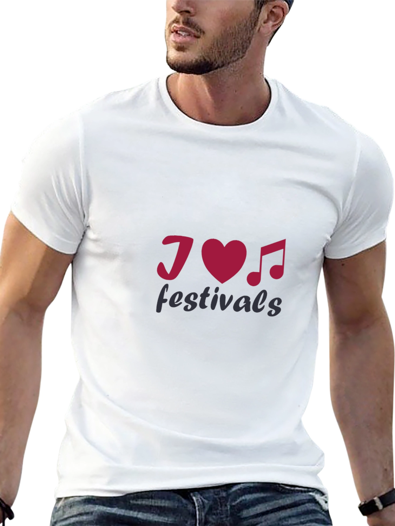 Black T-Shirt - J Heart Music Festivals