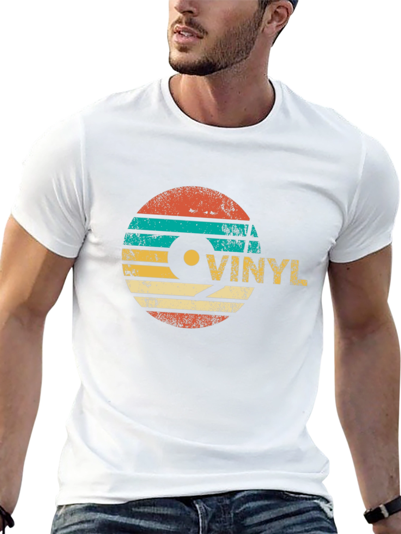Retro Vinyl Record T-Shirt