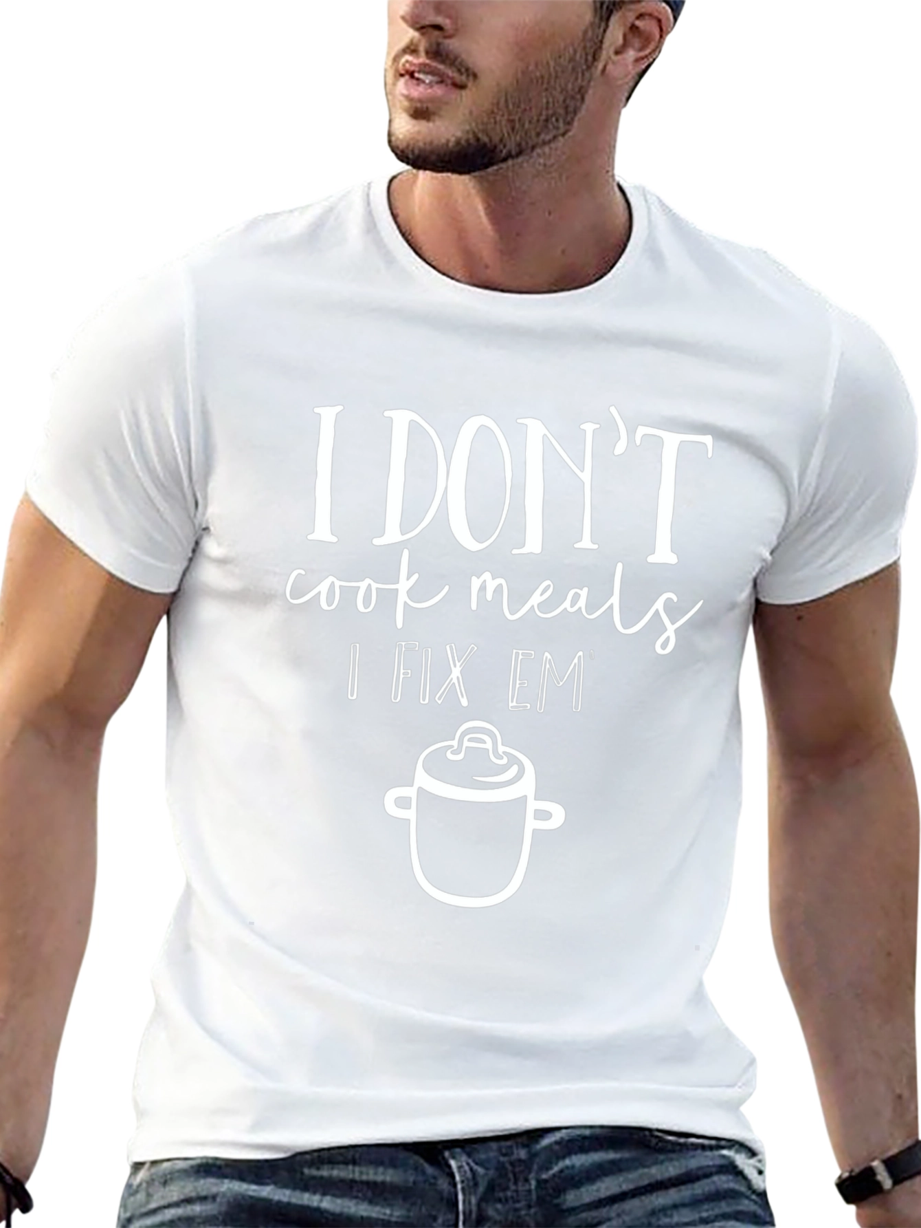 I Dont Cook I Fix Em T-Shirt