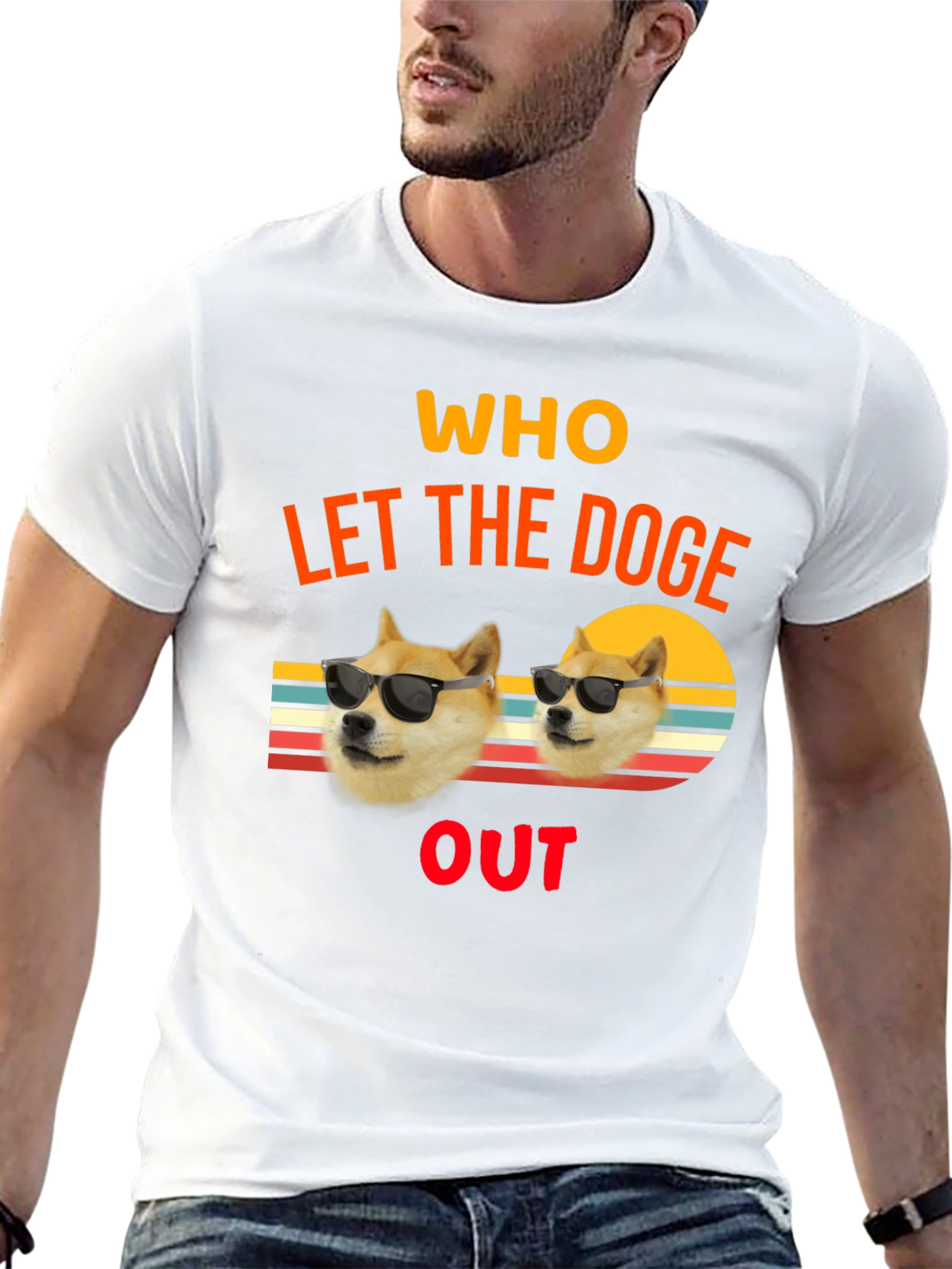 Who Let The Doge Out T-Shirt