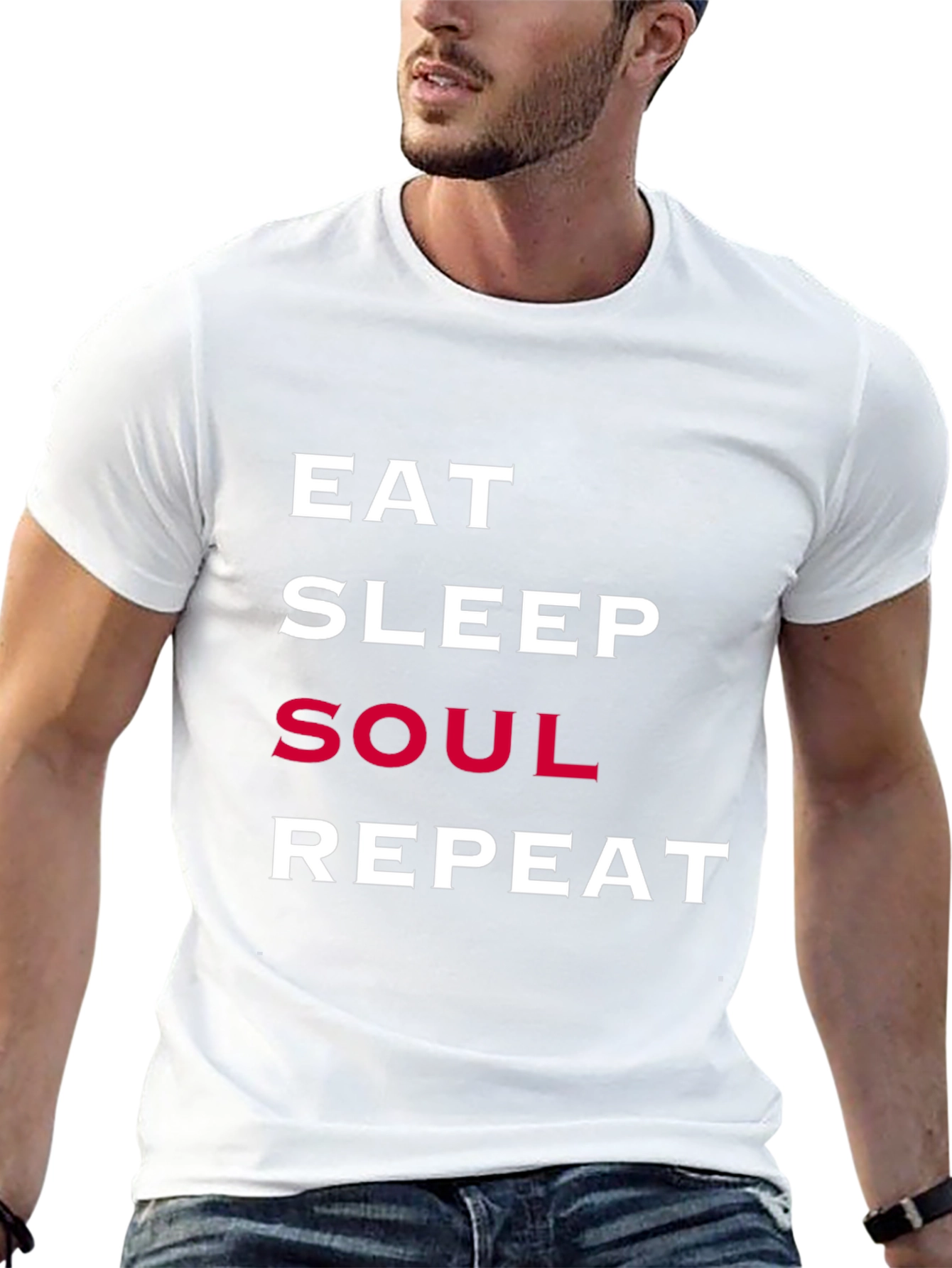 Eat Sleep Soul Repeat Graphic Tee