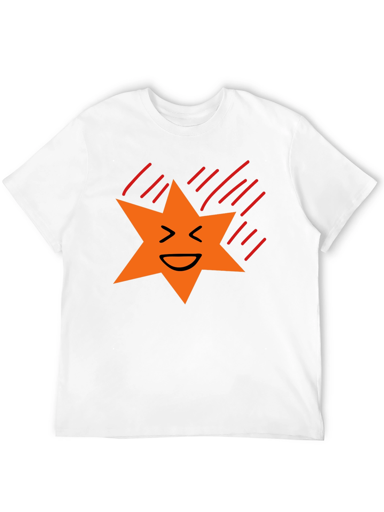 Funny Star Black Tee