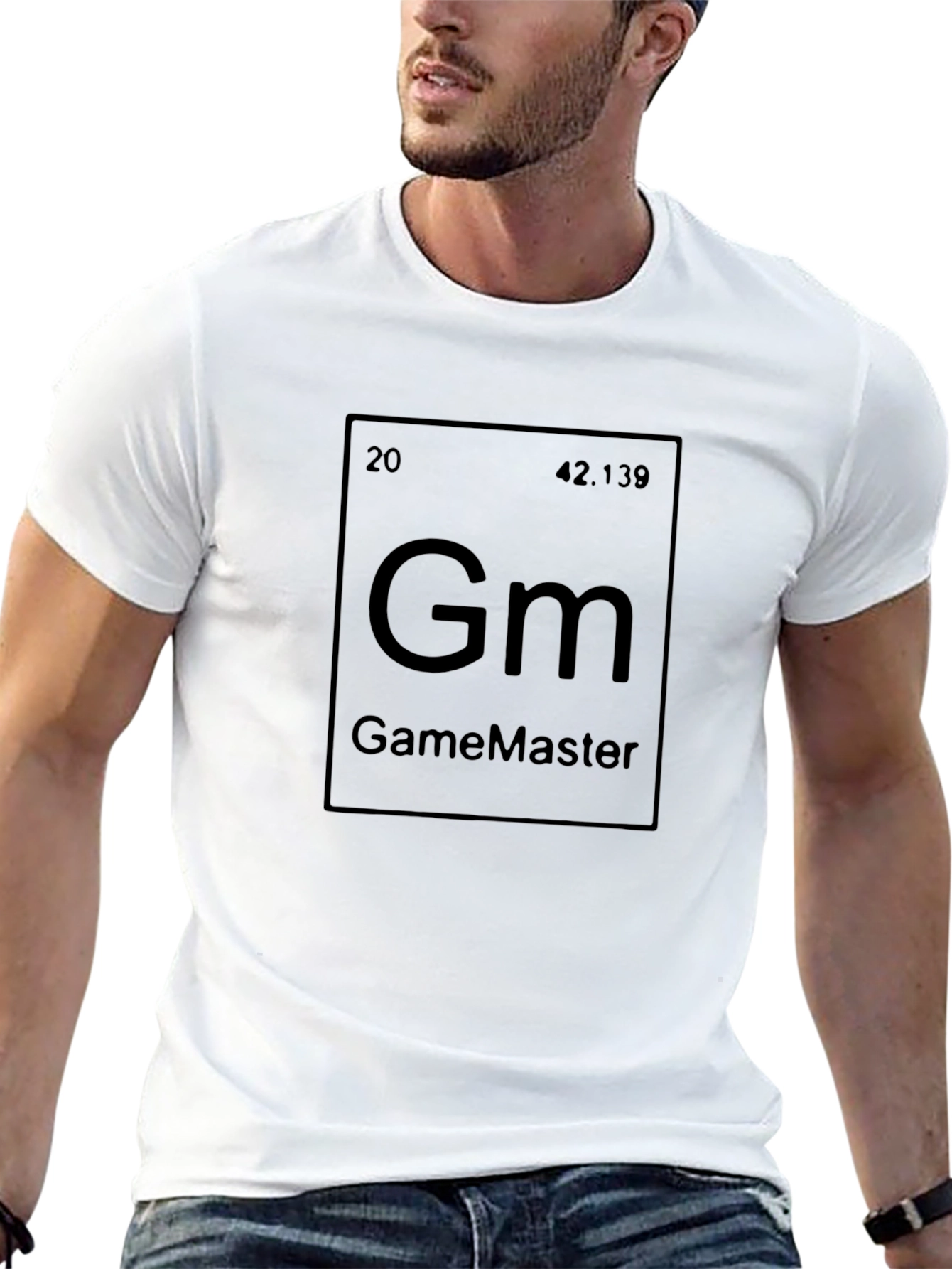 GameMaster T-Shirt Periodic Table Gamer Tee