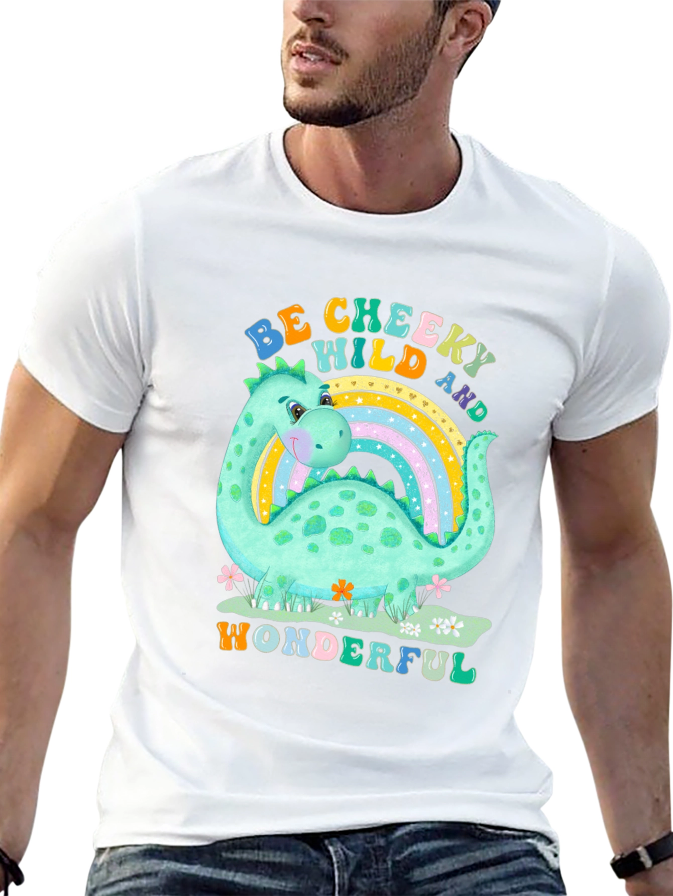 Cheeky Wild and Wonderful Dino T-Shirt