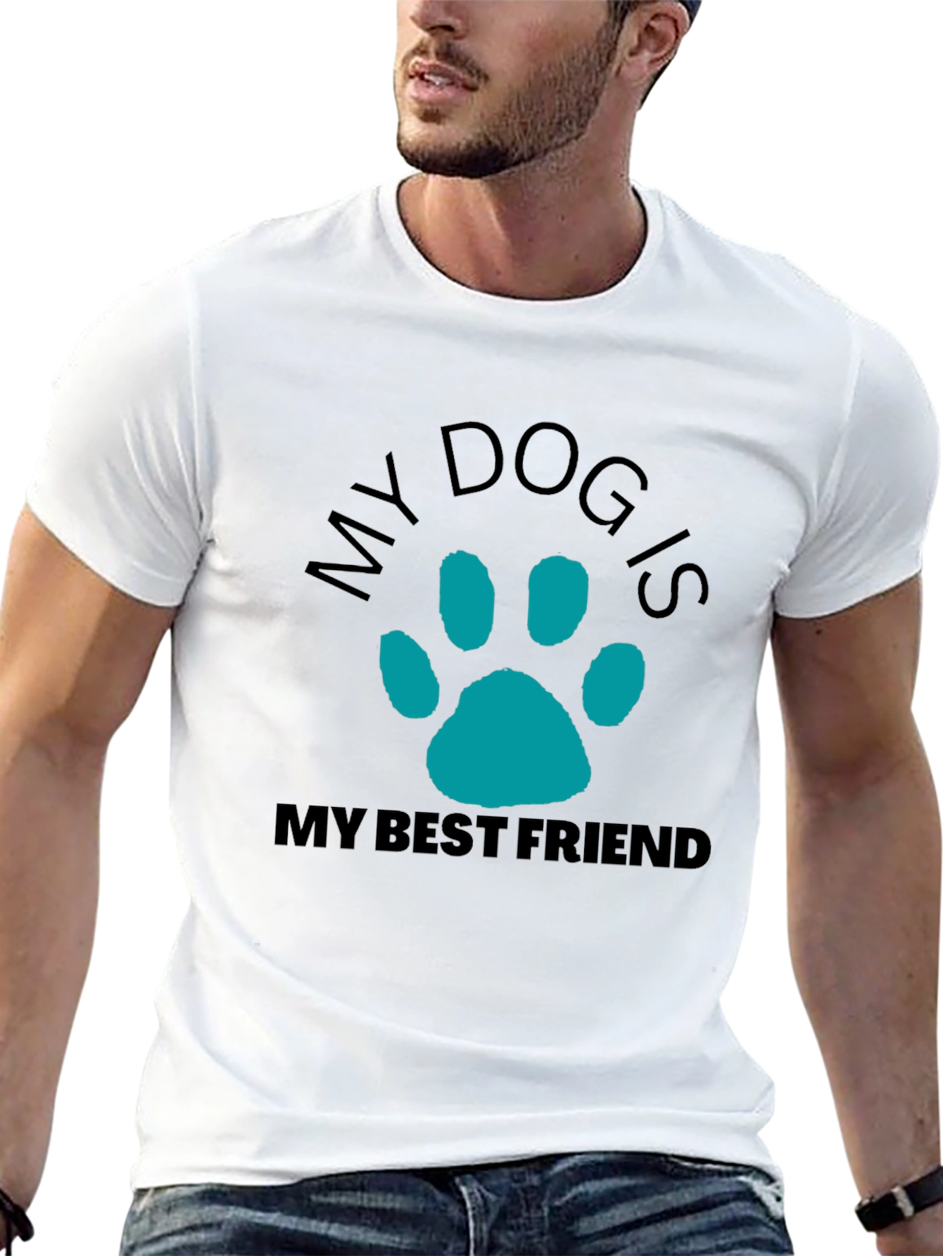 My Dog Is My Best Friend Graphic T-Shirt
