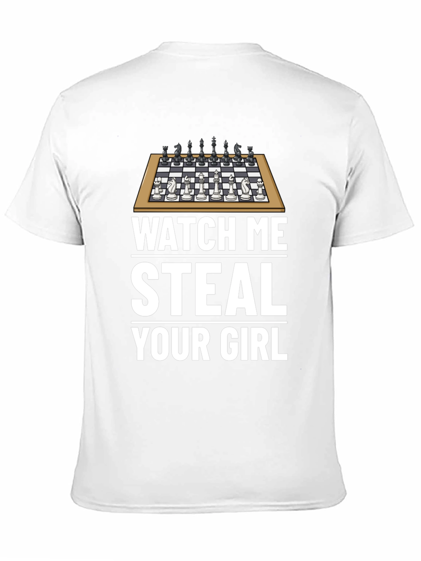 Chess Steal Your Girl Graphic T-Shirt