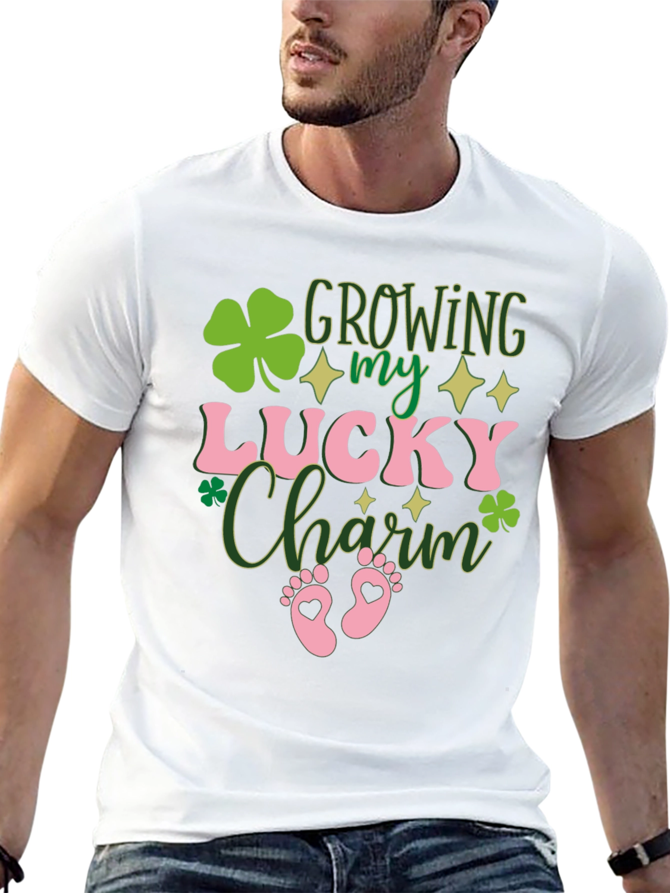 Growing My Lucky Charm St. Patricks Day T-Shirt