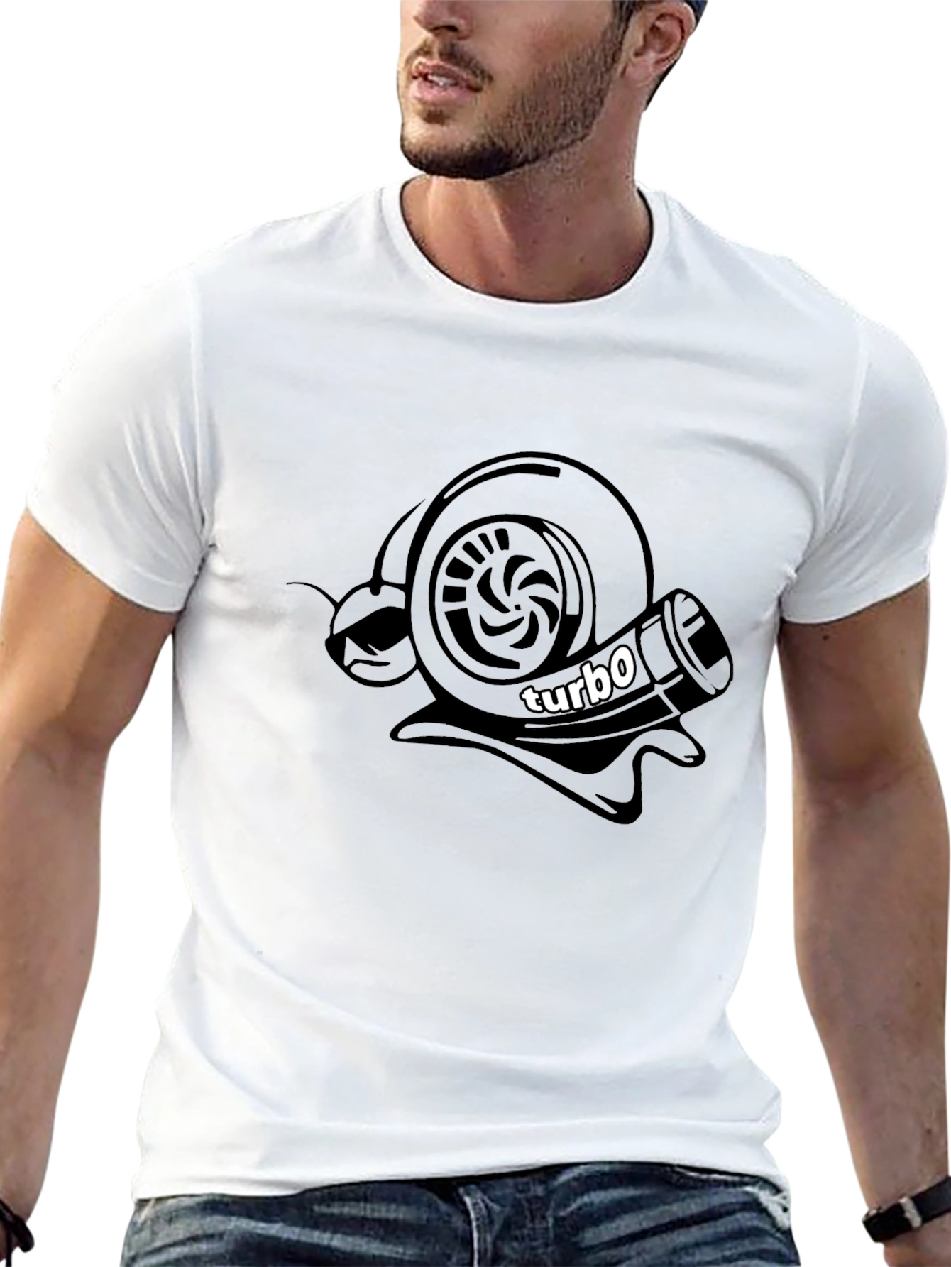 Turbo Snail T-Shirt - Black Graphic Tee